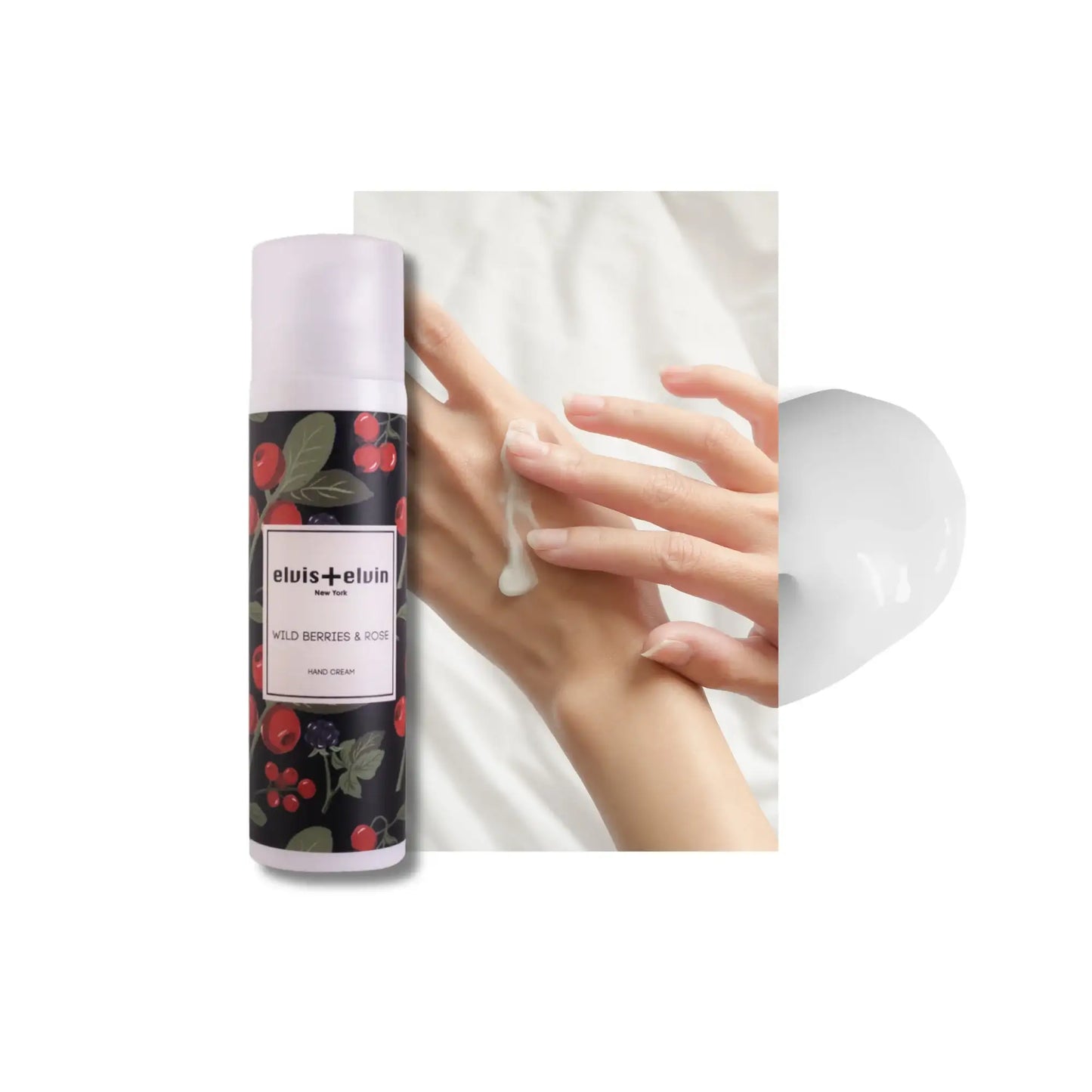 Wild Berries & Rose Fragrance Hand Cream by elvis+elvin