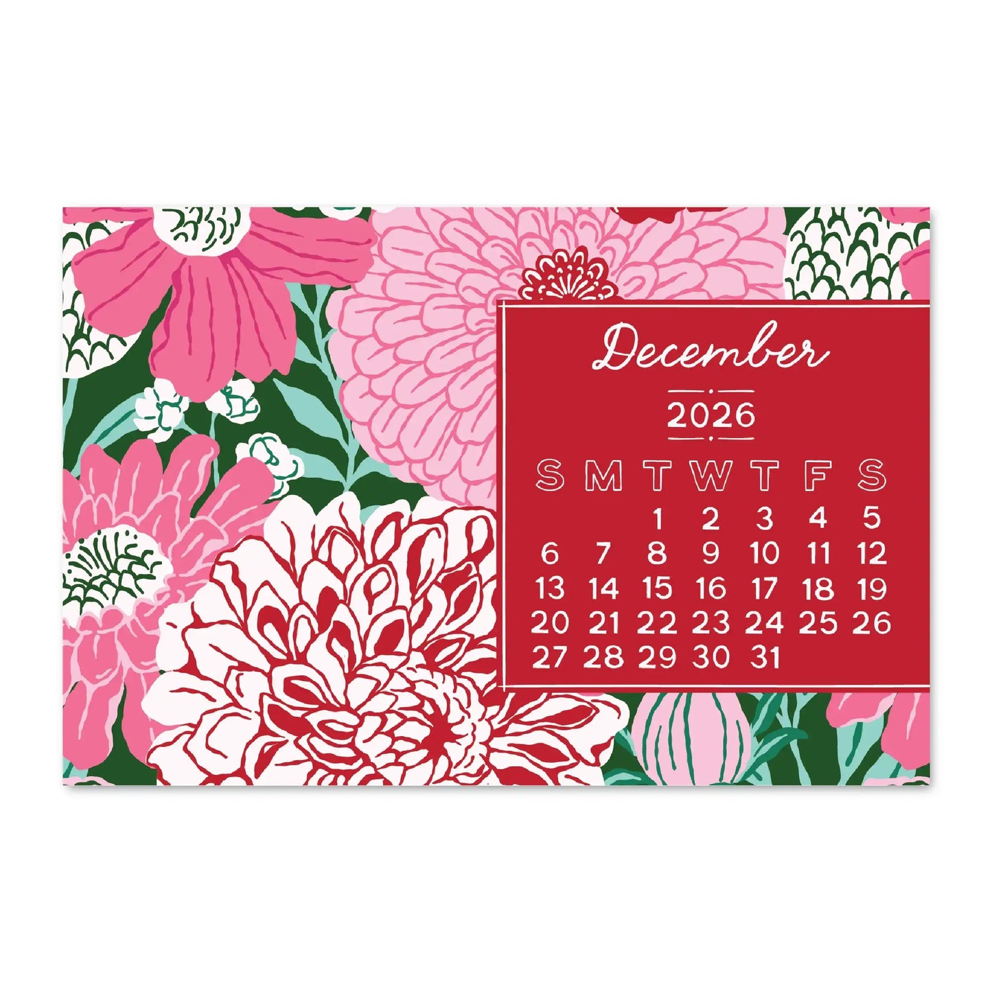 Blooms 2026 Calendar - 4x6