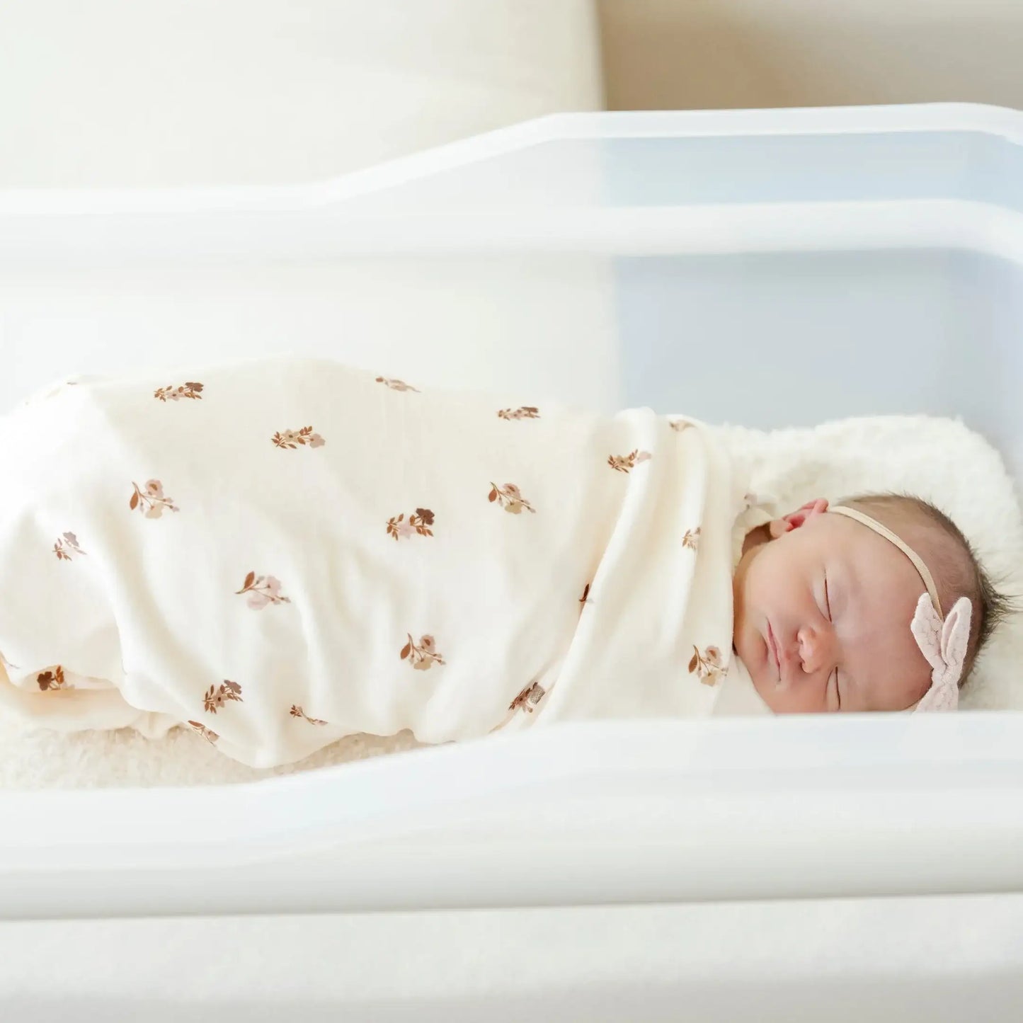 MINKY STRETCH LUXE SWADDLE/BLANKET