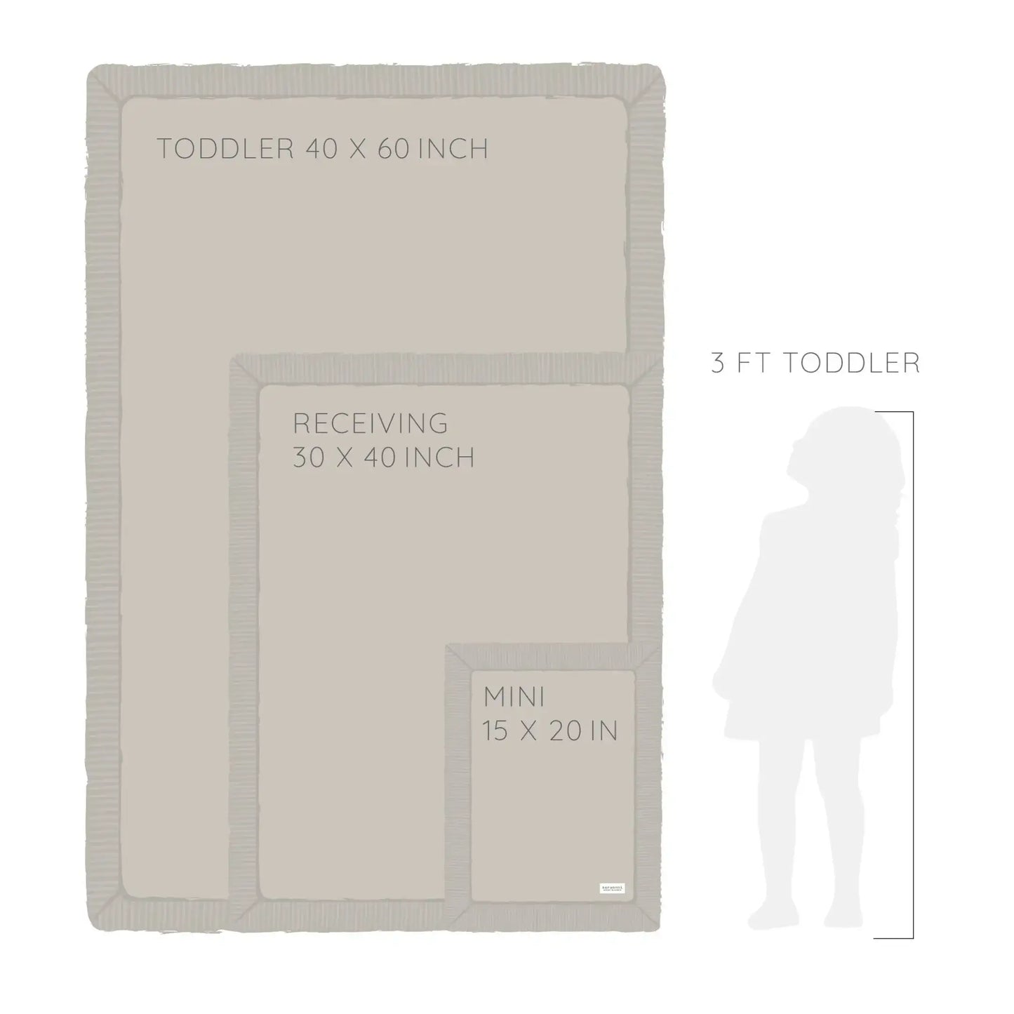 RIBBED BAMBONI® TODDLER BLANKETS