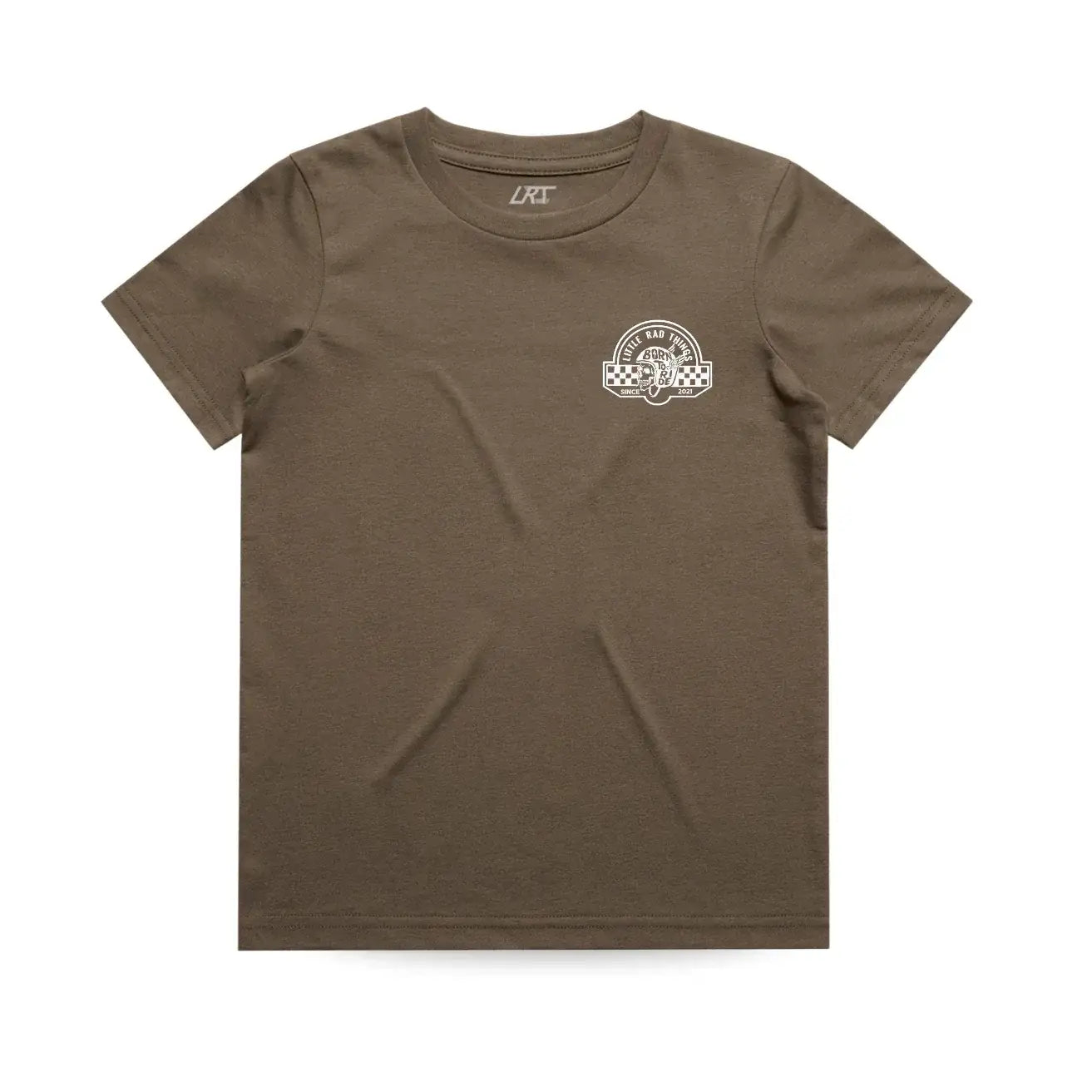 TIL DEATH DO WE RIDE TEE - BROWN