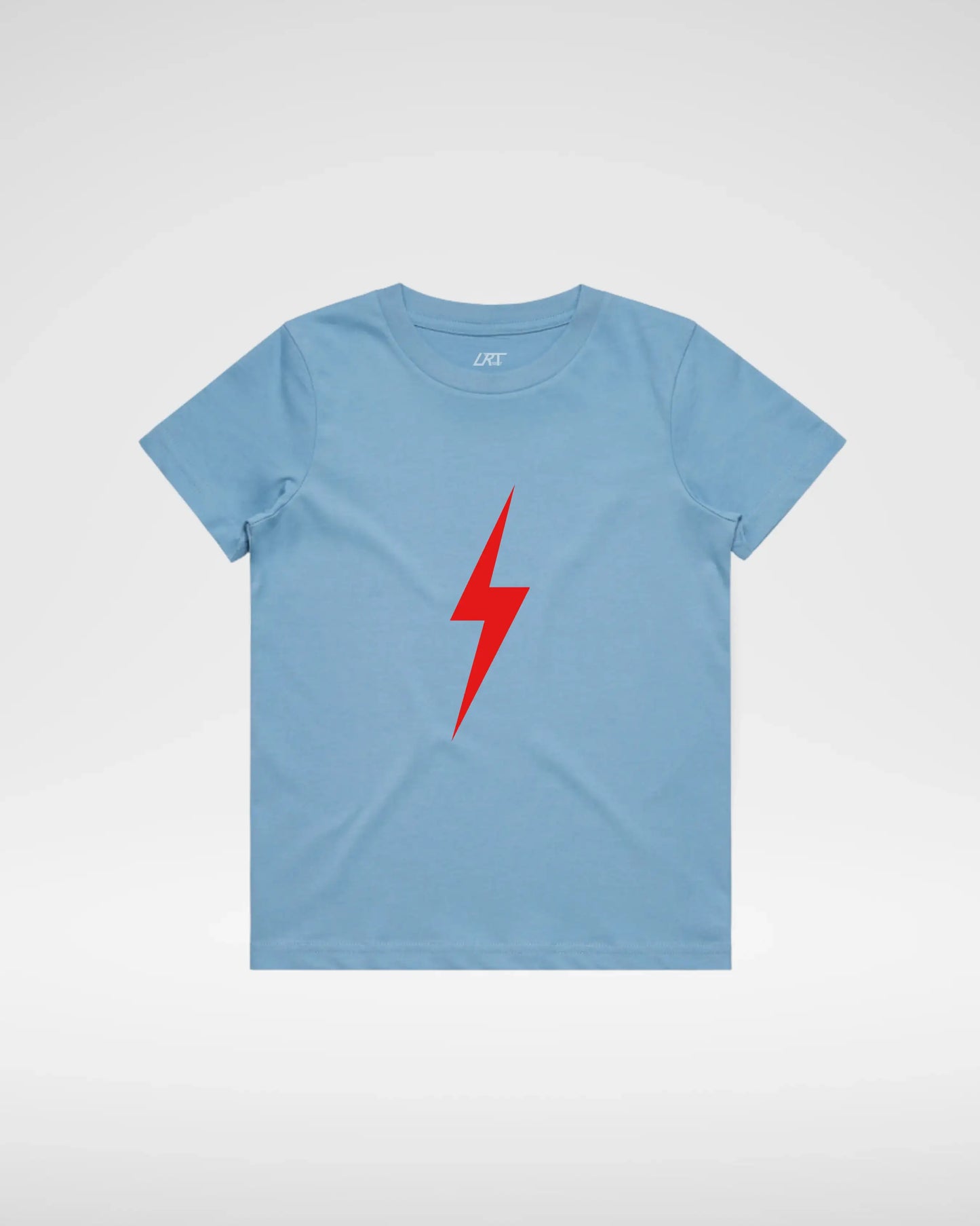 CRIMSON BOLT TEE - CLOUD BLUE