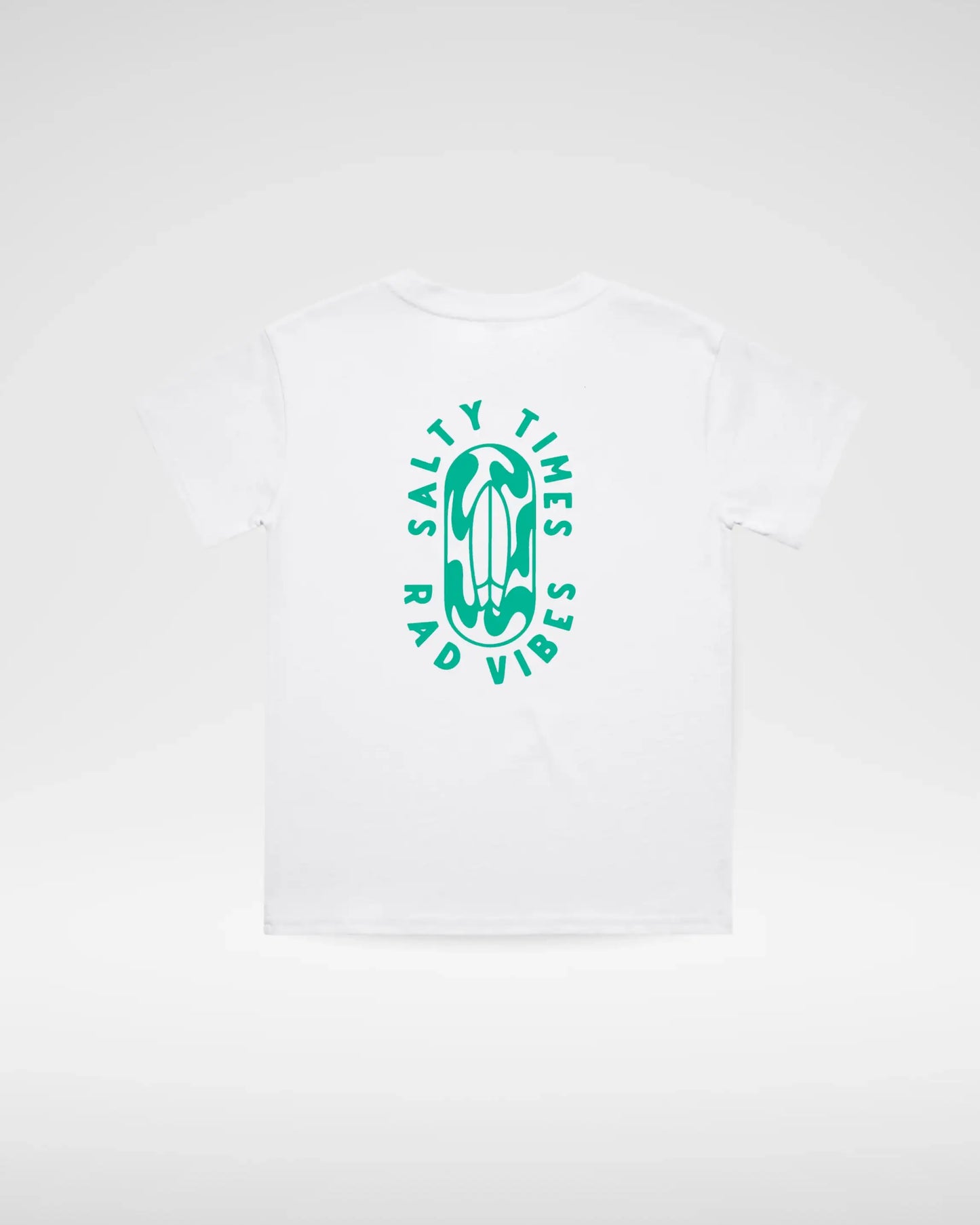 SALTY TIMES TEE - WHITE