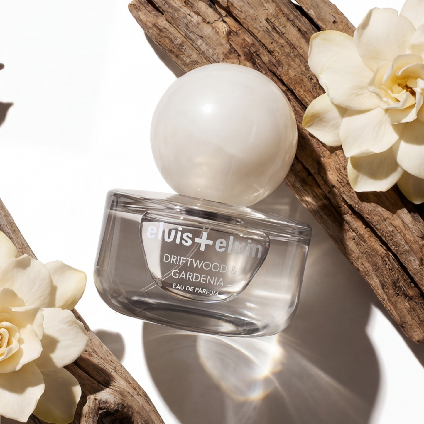 Driftwood & Gardenia Eau de Parfum – elvis+elvin