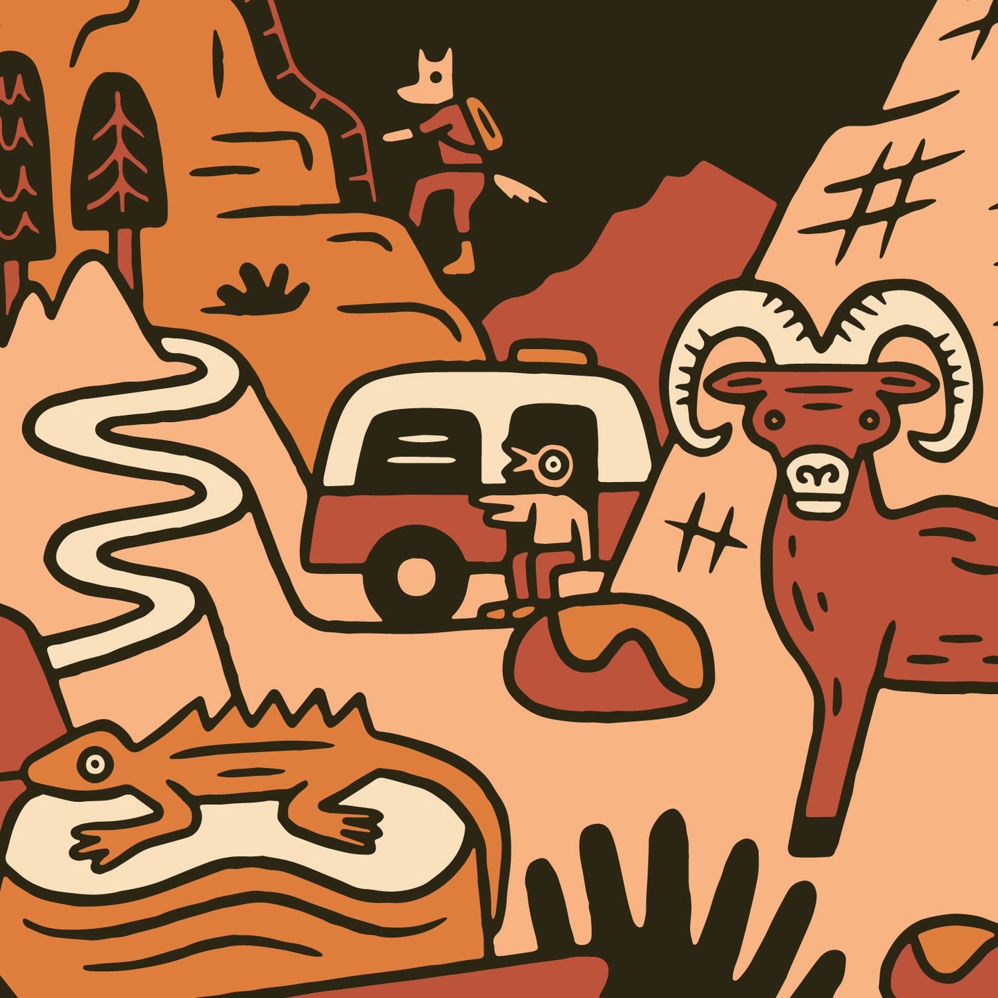 Zion National Park Sticker