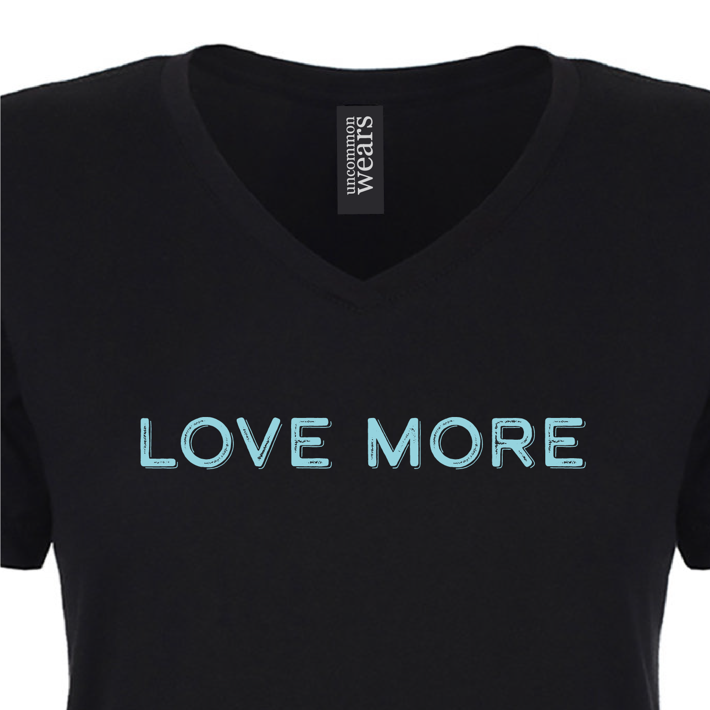 Love More Black T-Shirt - 033