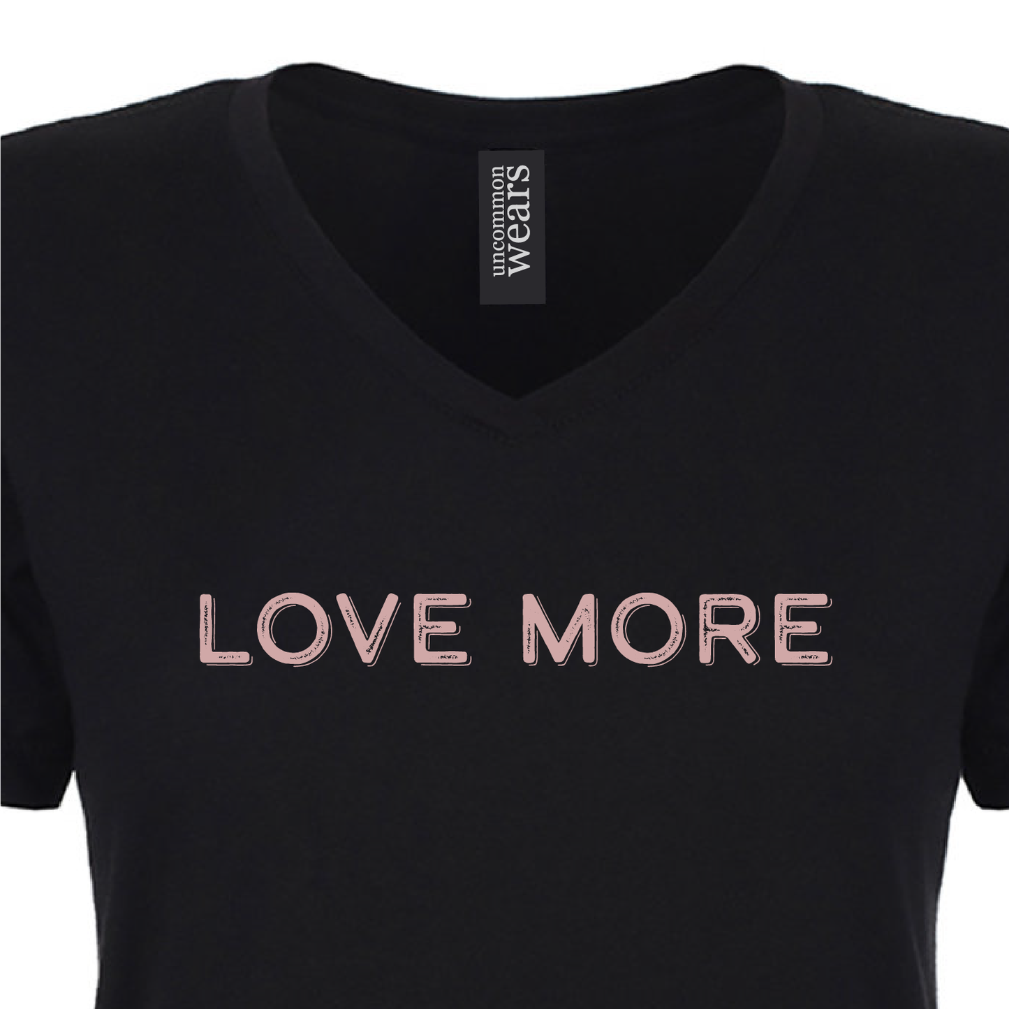 Love More Black T-Shirt - 071