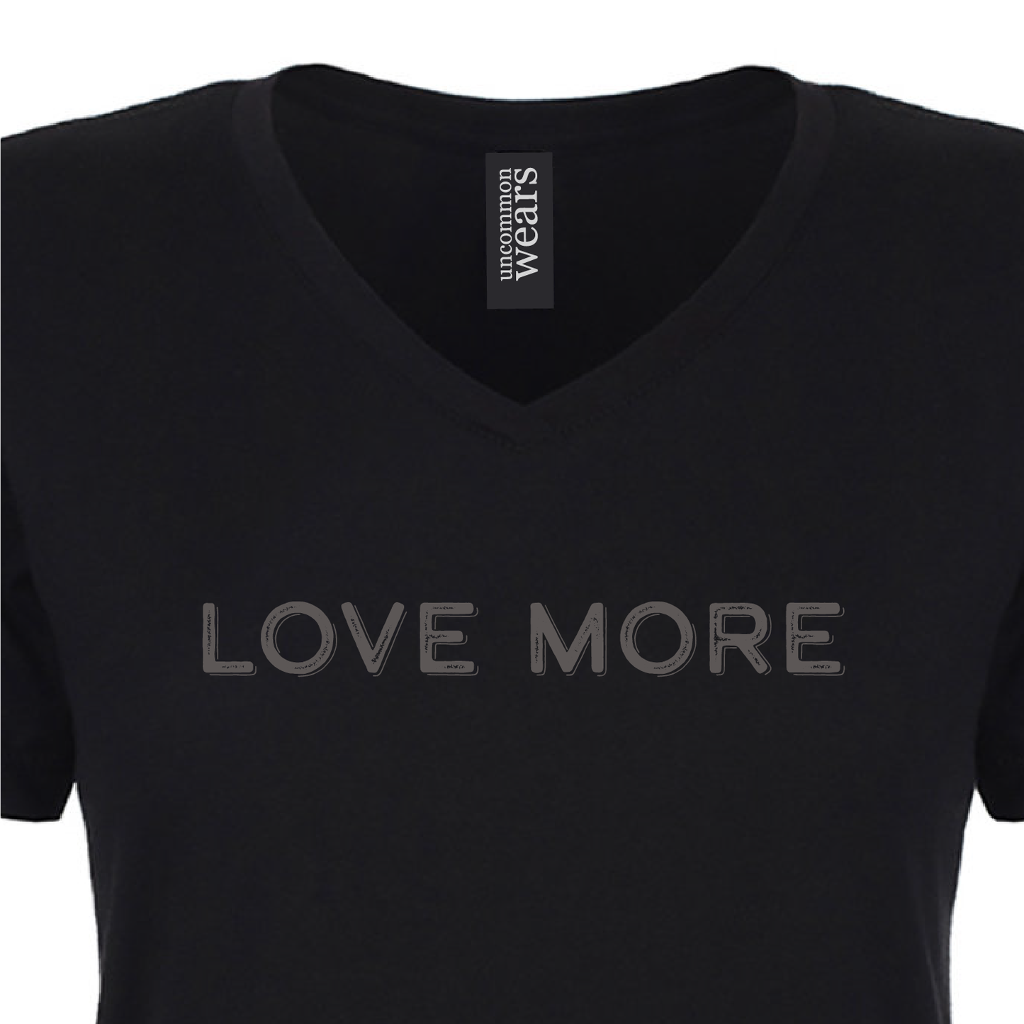 Love More Black T-Shirt - 110