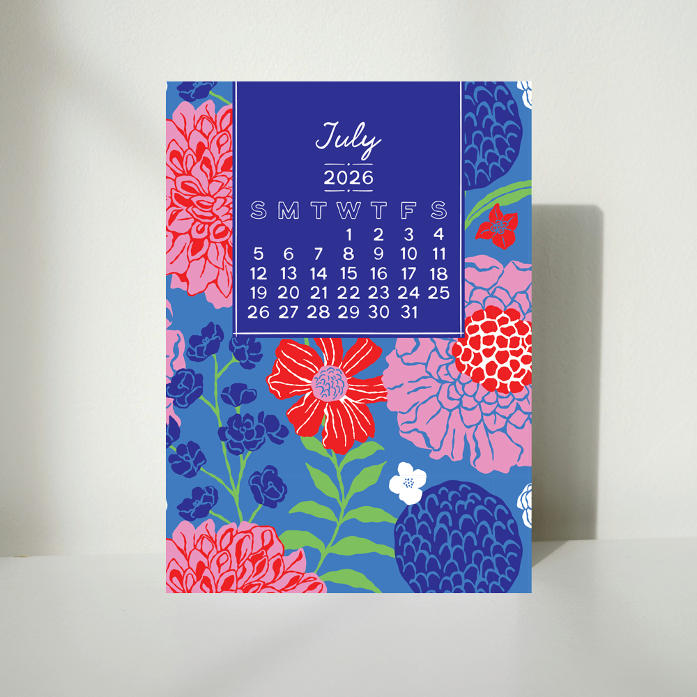 Blooms 2026 Calendar - 5x7