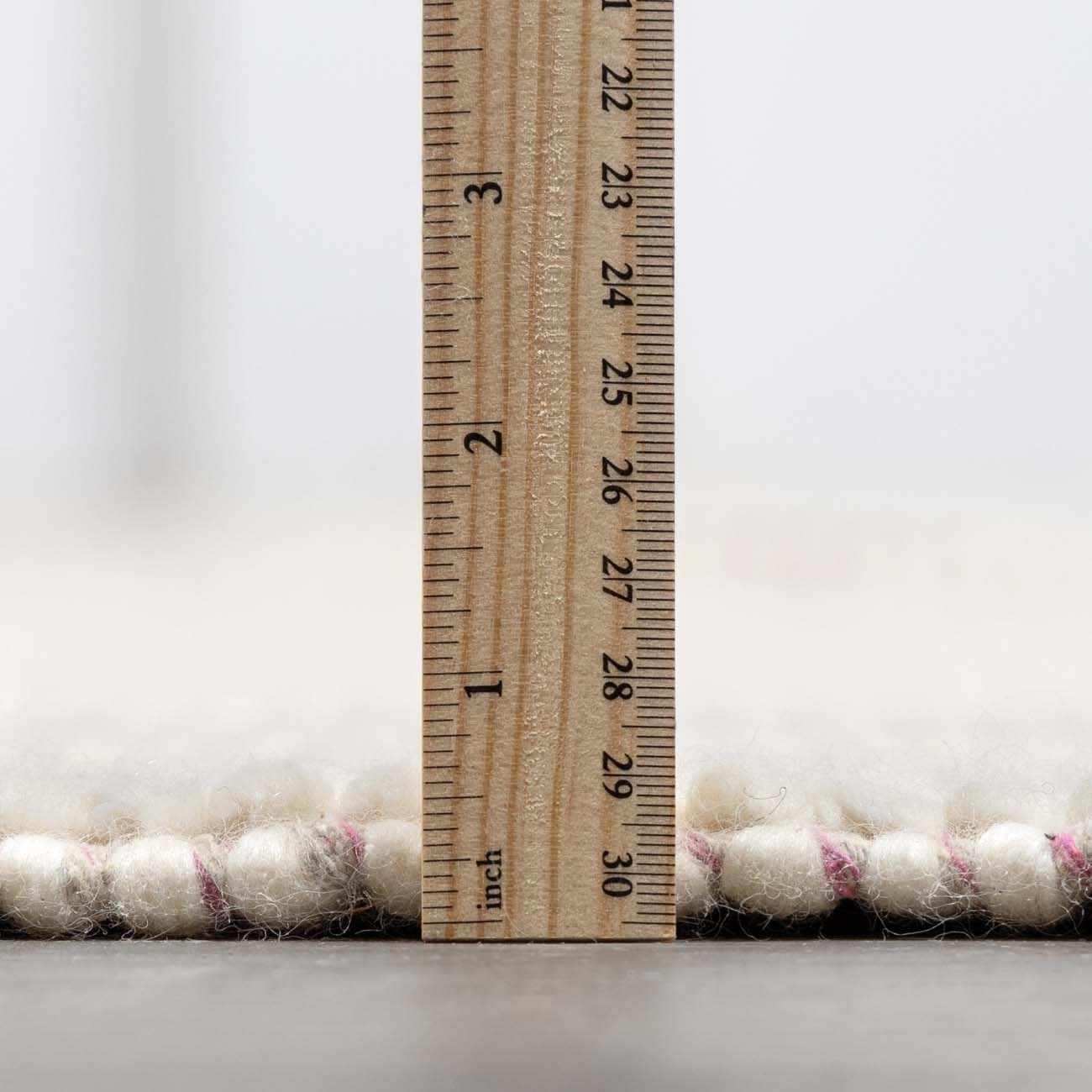 Ramsbury Soft Pink Wool Rug - Clearance