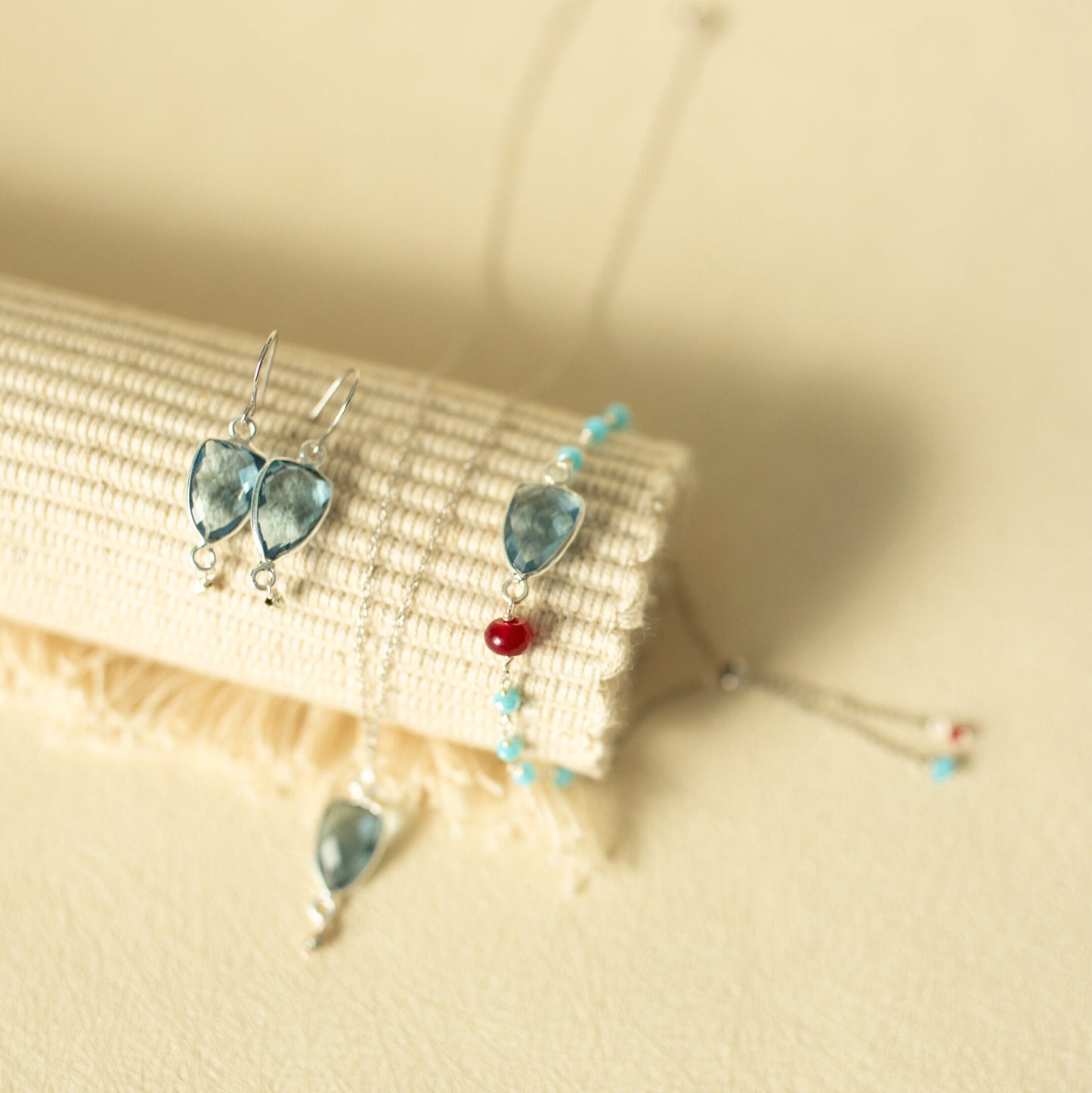 Green Amethyst Gold Isla Collection