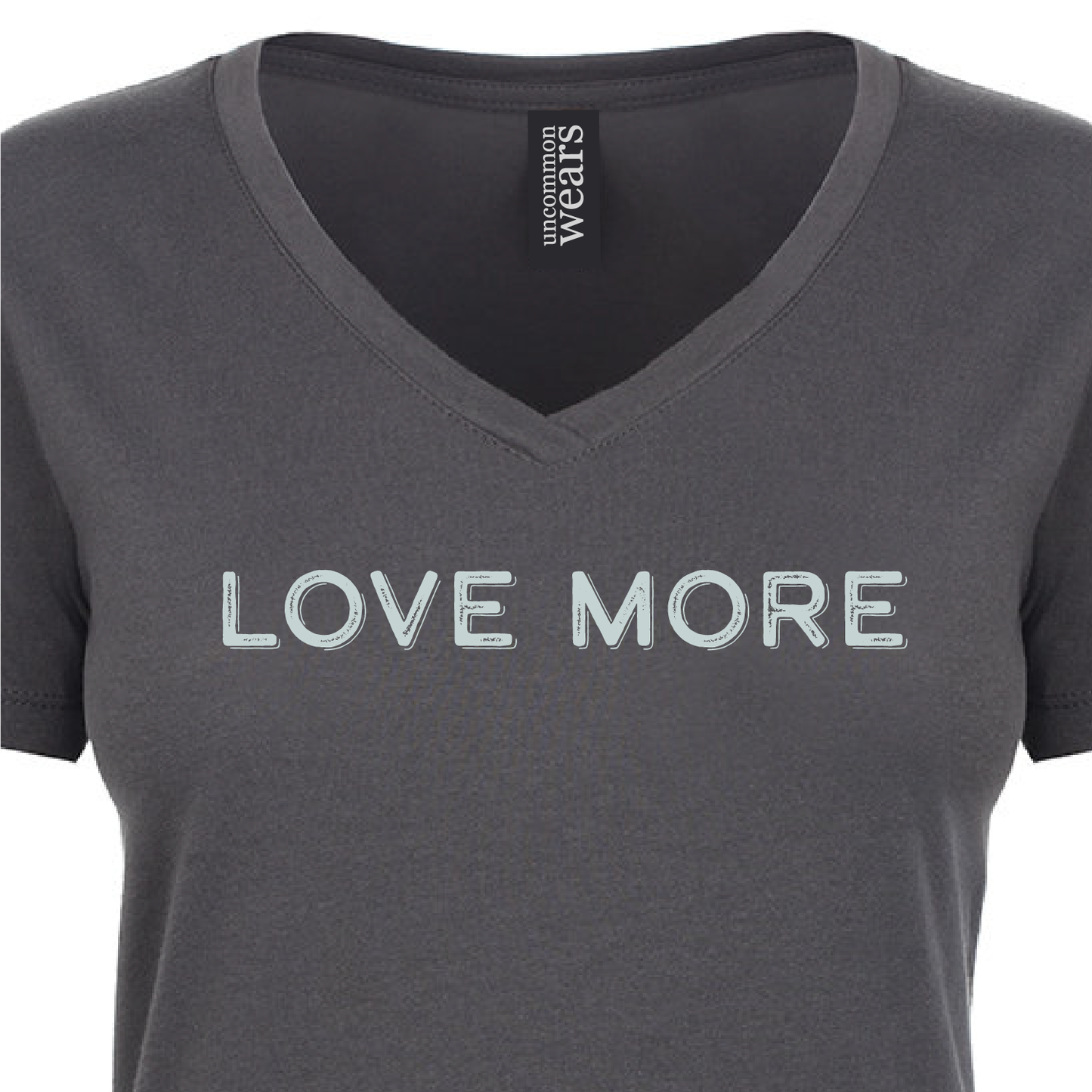 Love More Dark Gray T-Shirt - 040