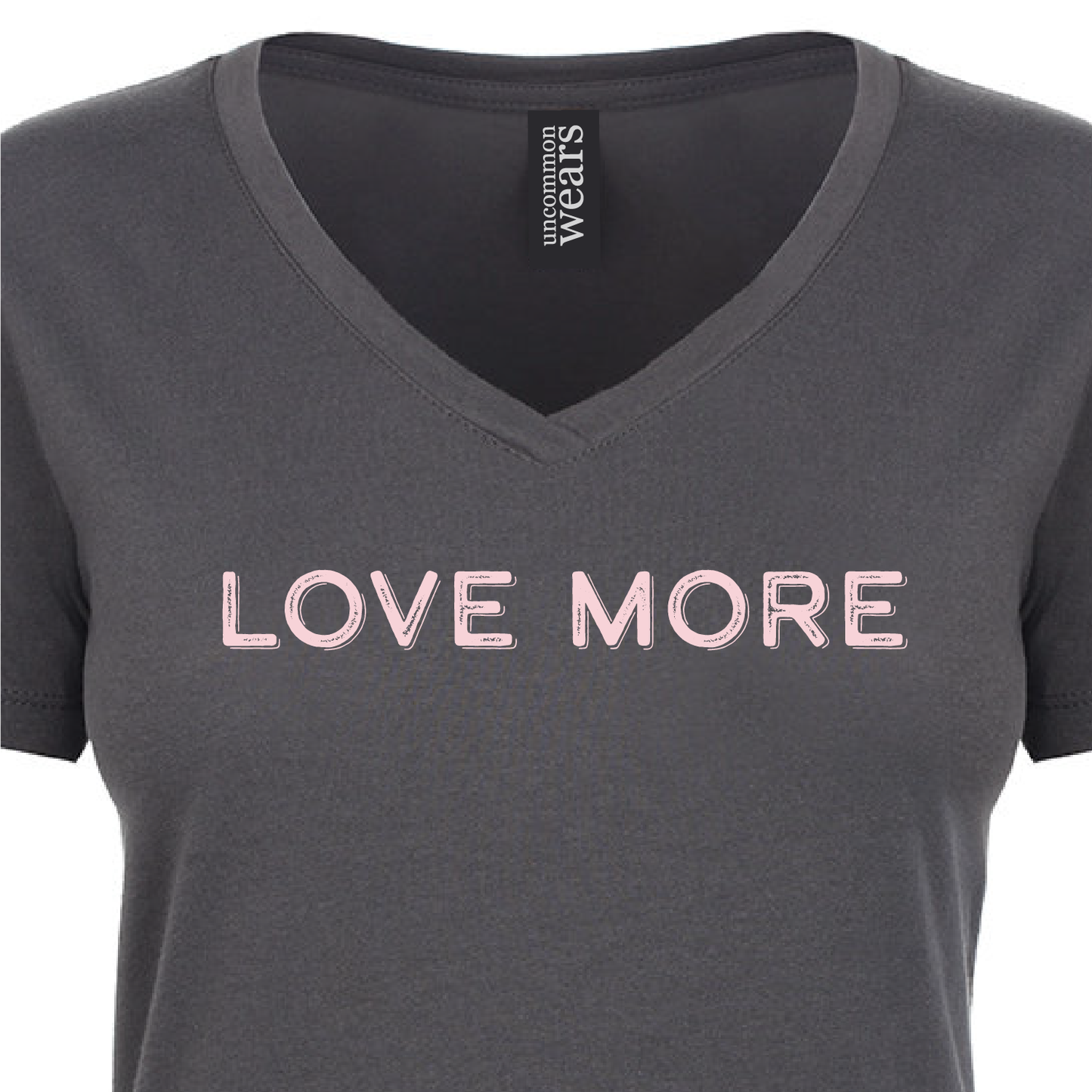 Love More Dark Gray T-Shirt - 072