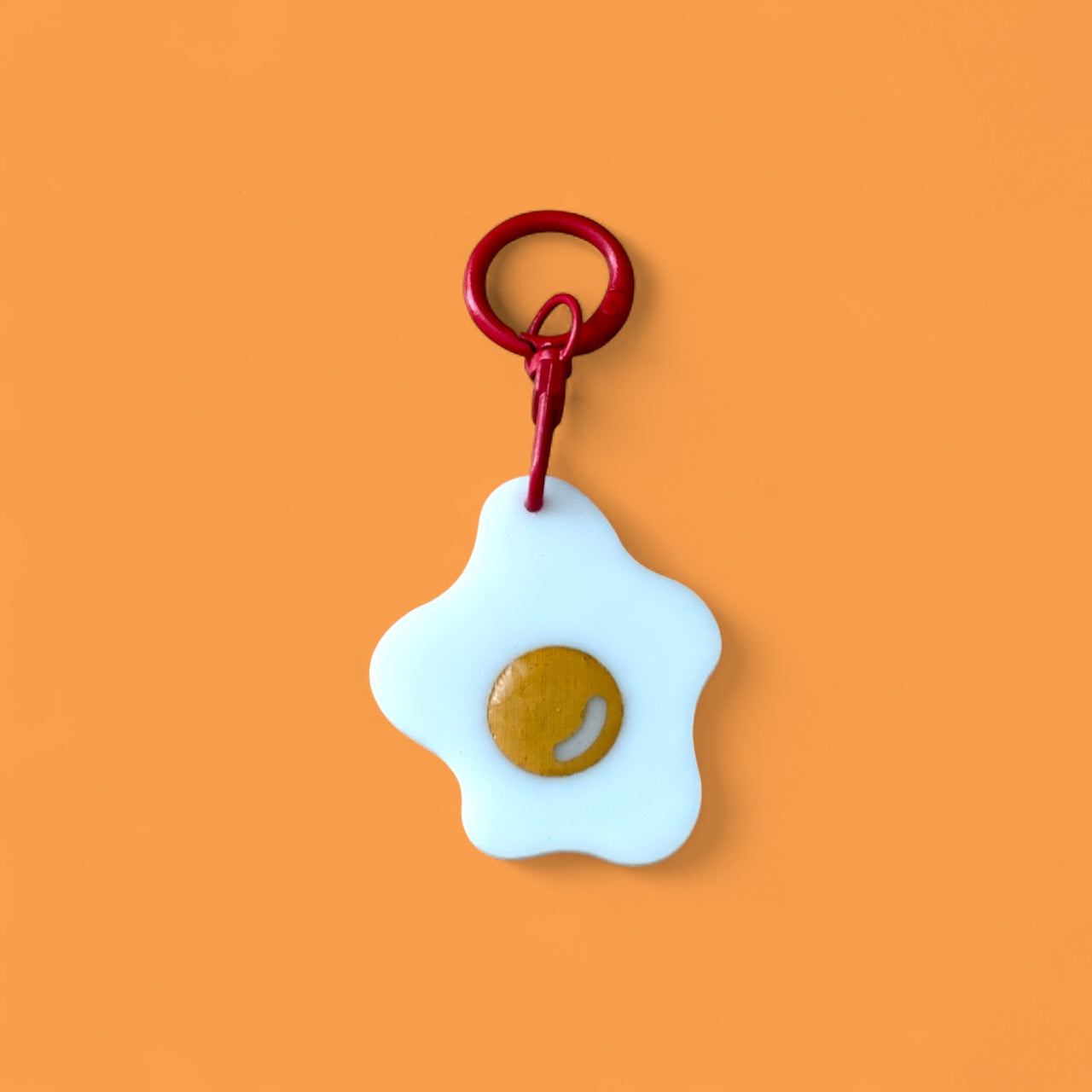 Fried Egg Keychain & Bag Charm