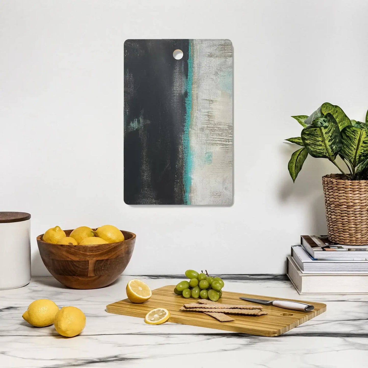Grit Bamboo Cutting Board - Artist Christine Marecki