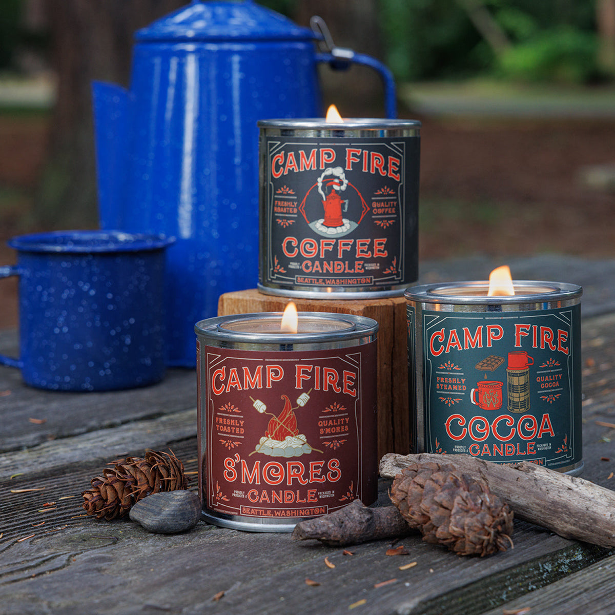 Campfire Cocoa Candle