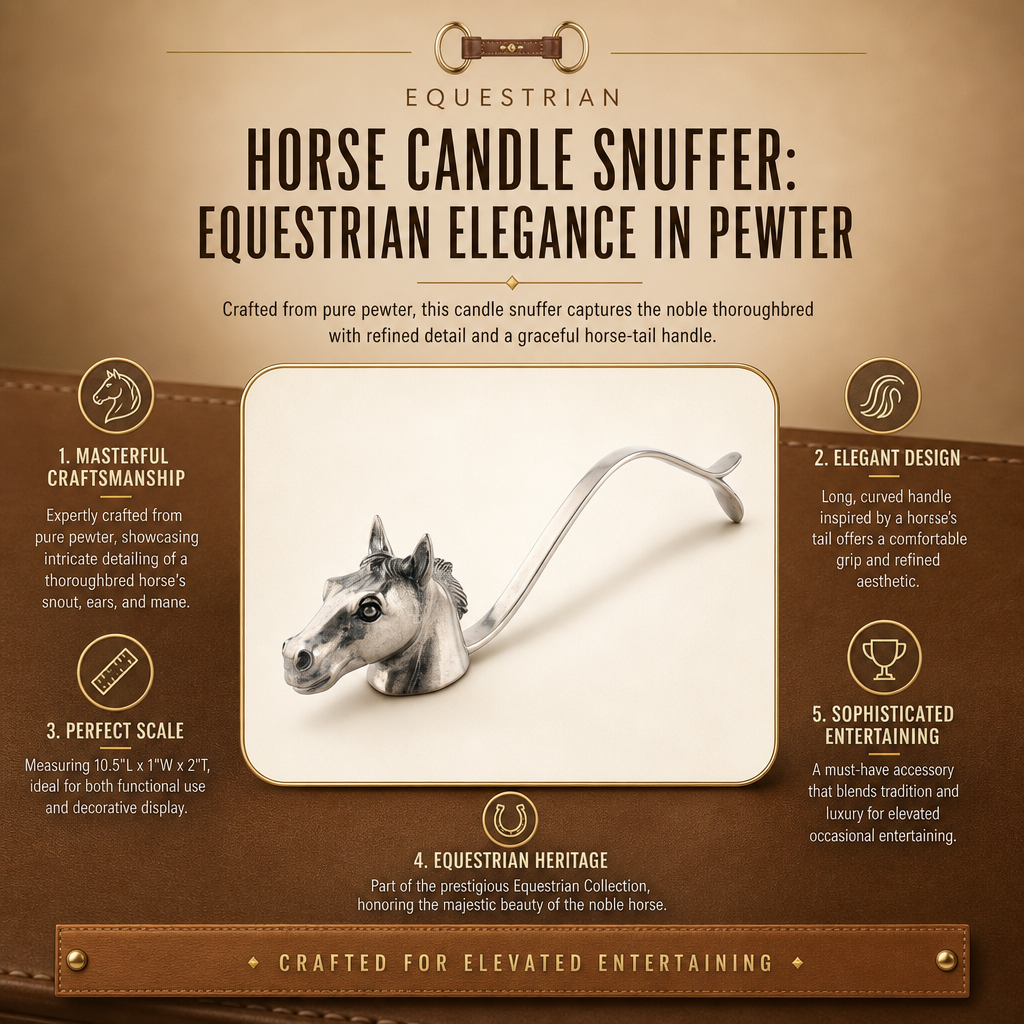 Horse Candle Snuffer