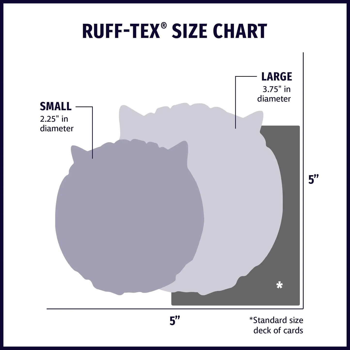Reggie Raccoon Ruff-Tex® Latex Ball Dog Toy, Large