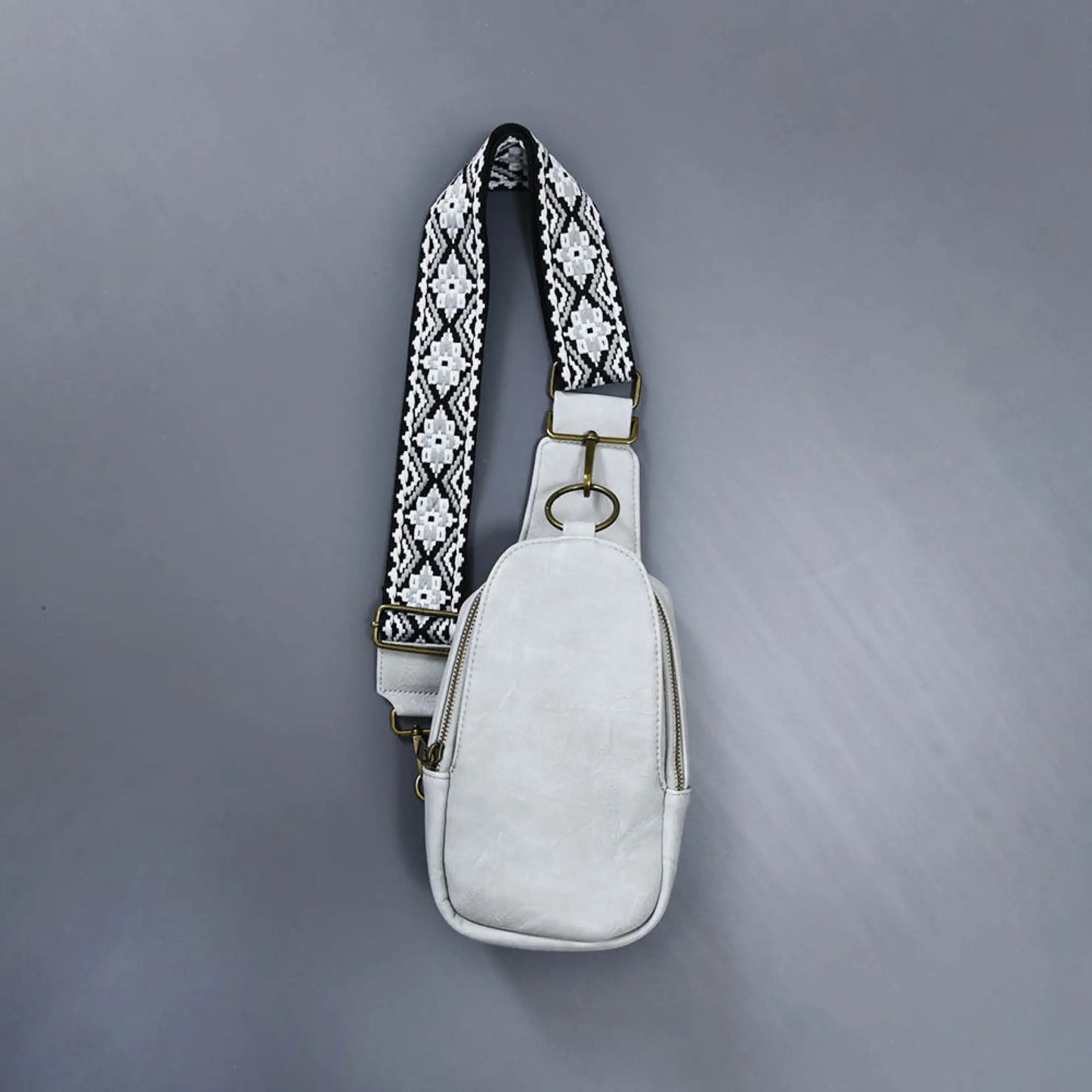 The Isla Sling Bag with Guitar Strap | Gray