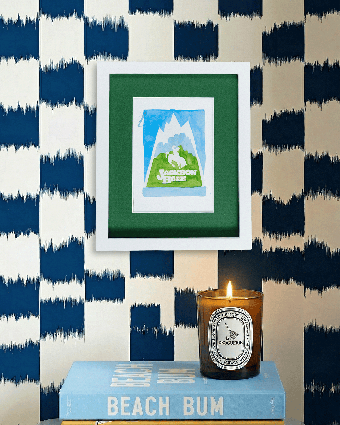 Jackson Hole Matchbook Art Print