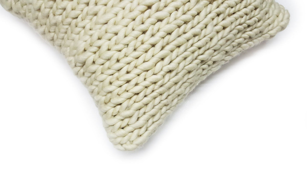Jersey Solid Throw Pillow