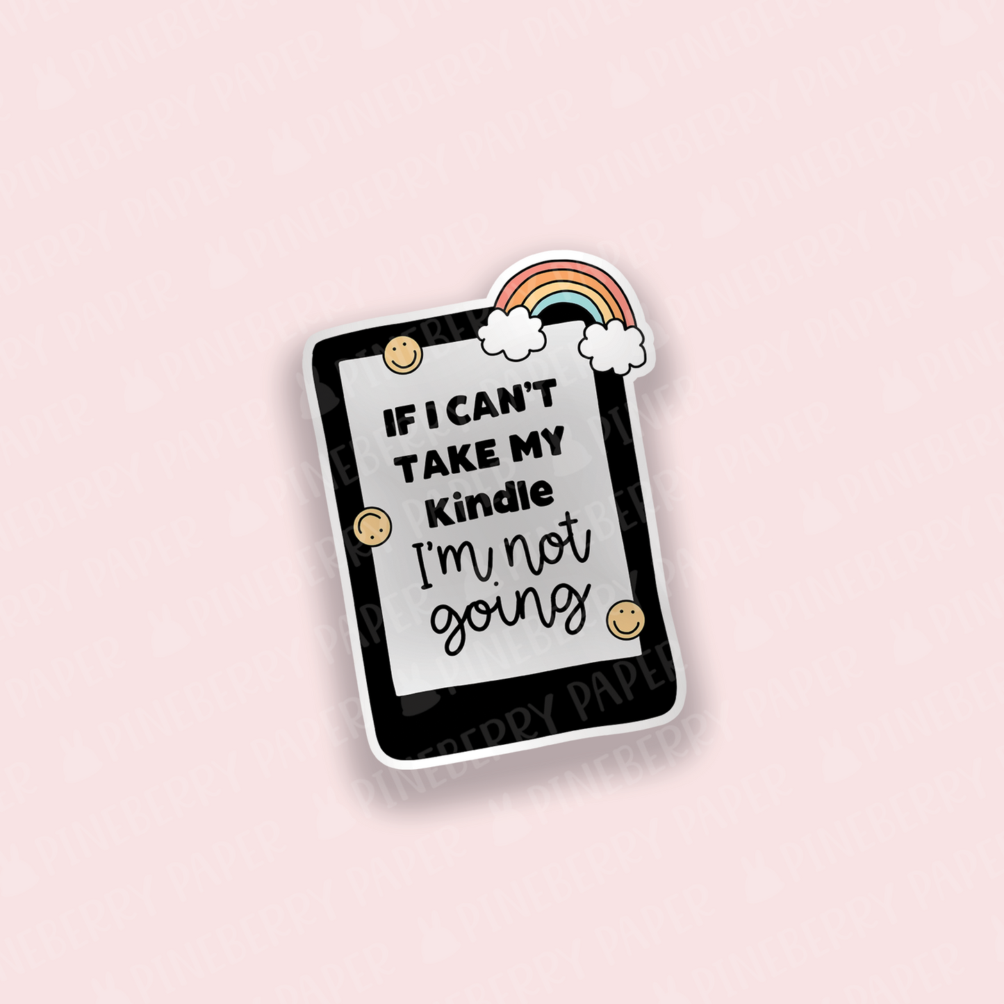 Kindle Vinyl Sticker