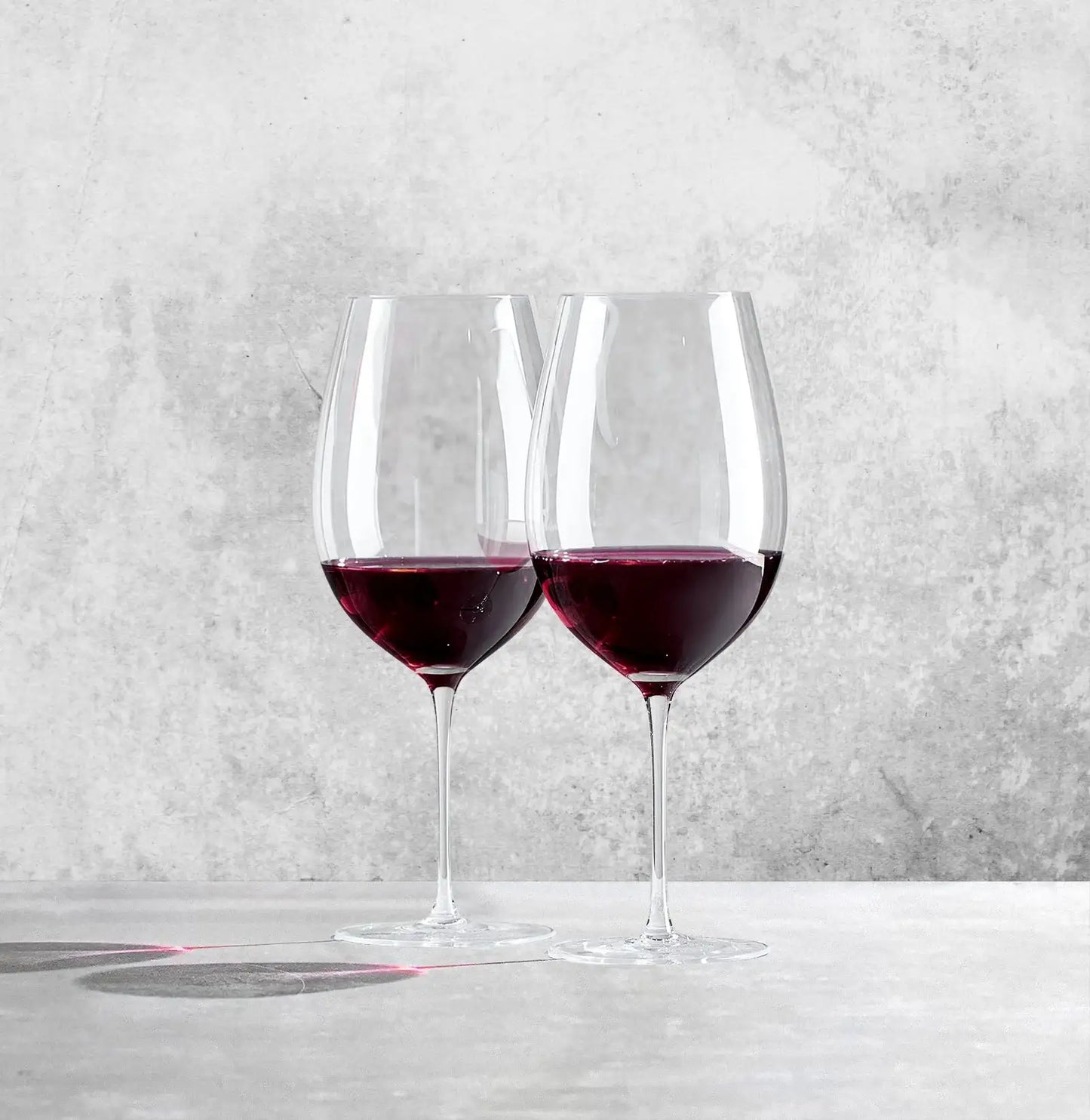 Classica Bordeaux Hand-Blown Stemmed Wine Glassware, Set of 2