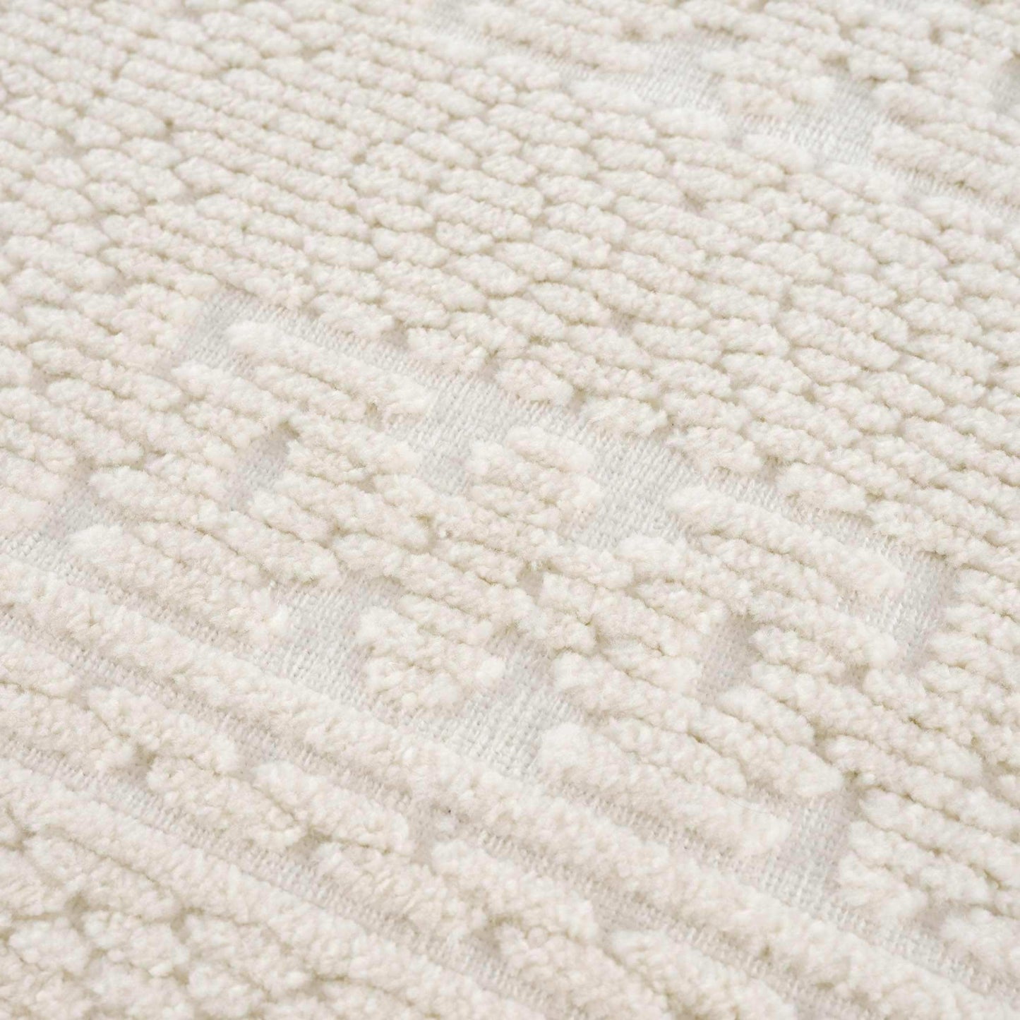 Bahar Cream Washable Area Rug
