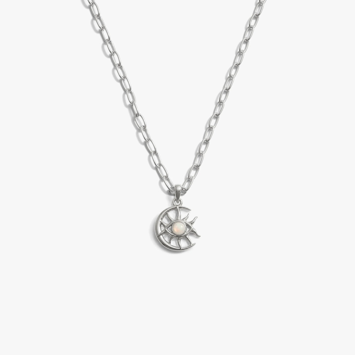 Cosmic Moon Eye Necklace