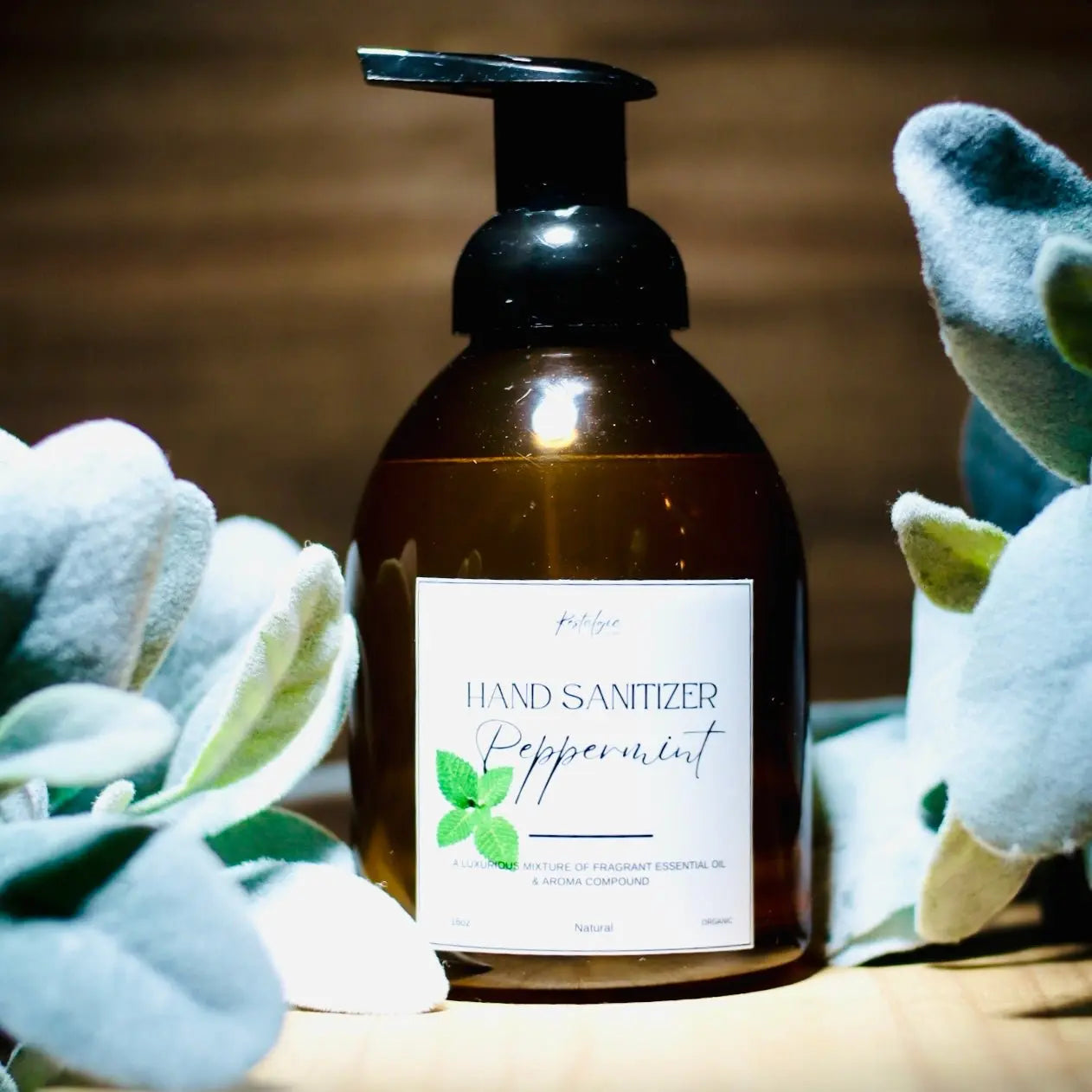 Natural Organic Foaming Hand Sanitizer – 16oz (Orange, Peppermint, Bergamot)