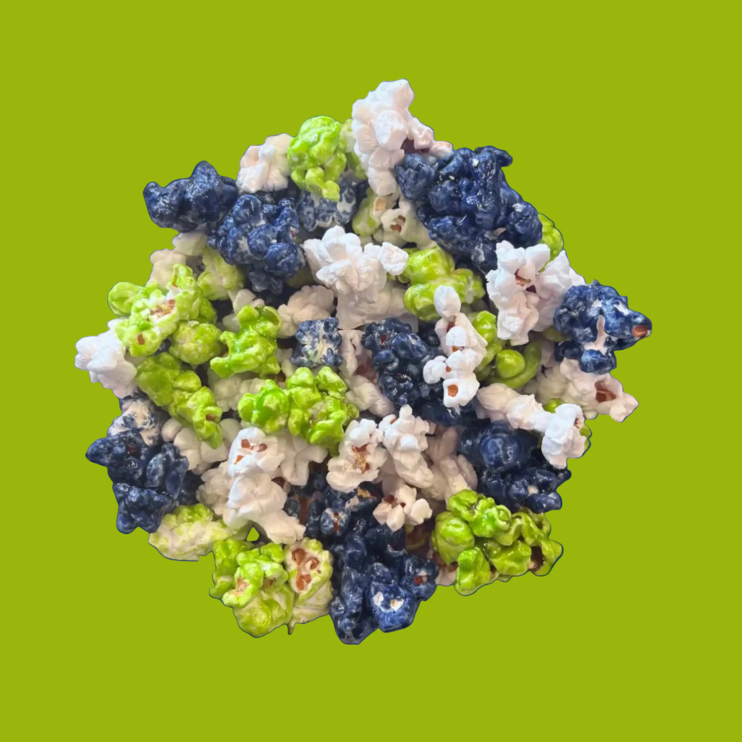 Navy and Action Green Team π π βΎοΈ π β½οΈ Gourmet Popcorn