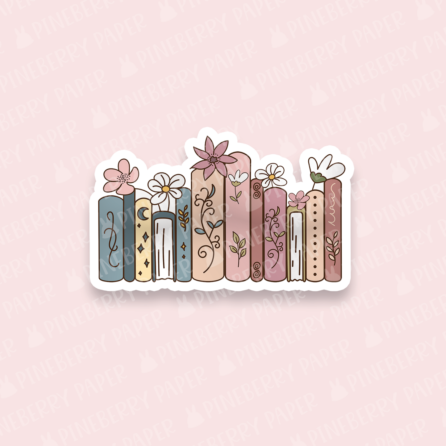 Pretty Books Vinyl Sticker