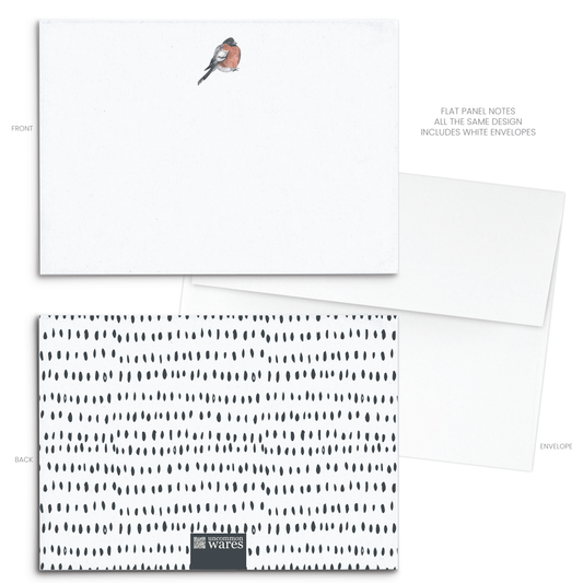 Bird Watercolor Panel Note Cards A2