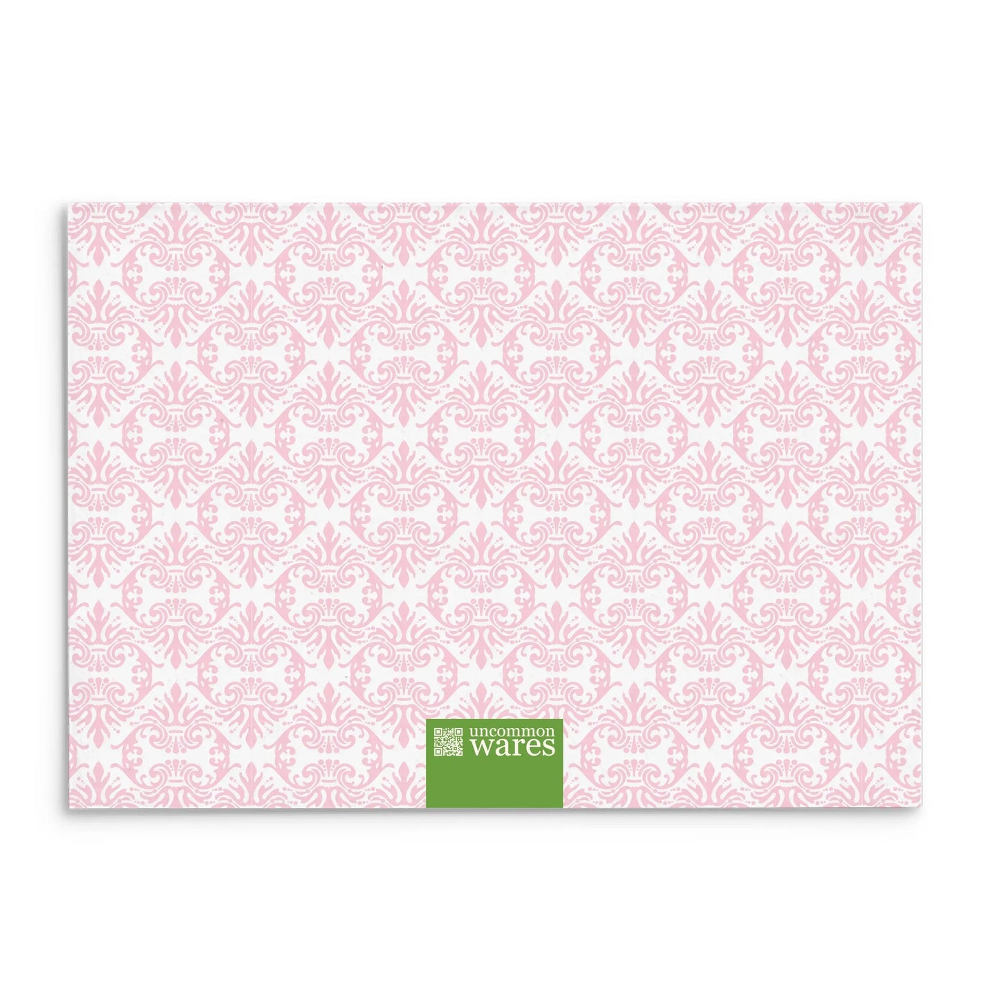 Plantly Panel Note Cards A2 - "Springy" - Pink Tulips - Green Vase