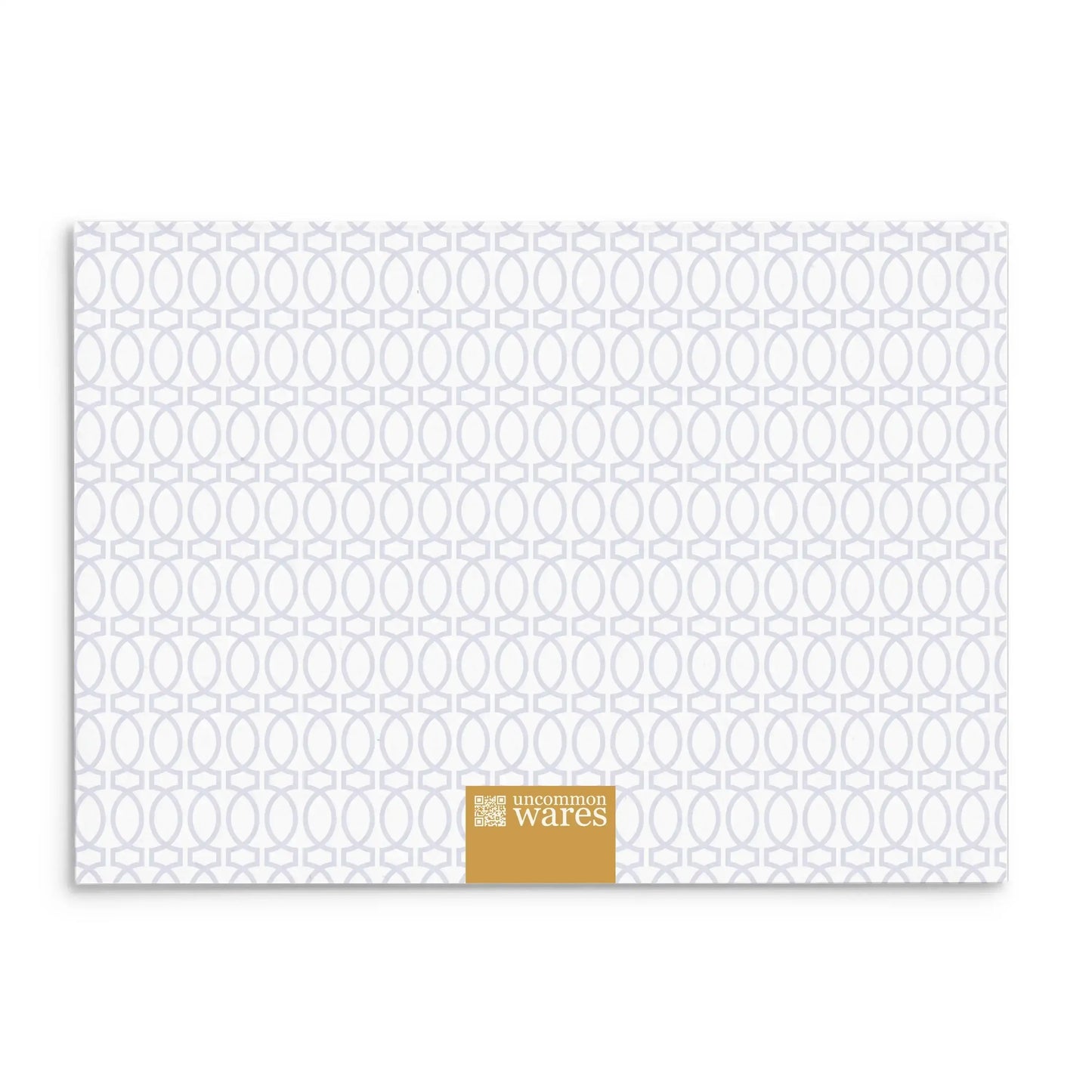 Plantly Panel Note Cards A2 - "Airy" - Natural Flax - Pink Vase