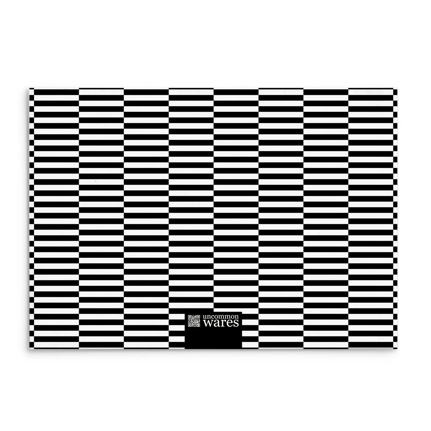 Mod Panel Note Cards A2 - "Copeland" - Black and White
