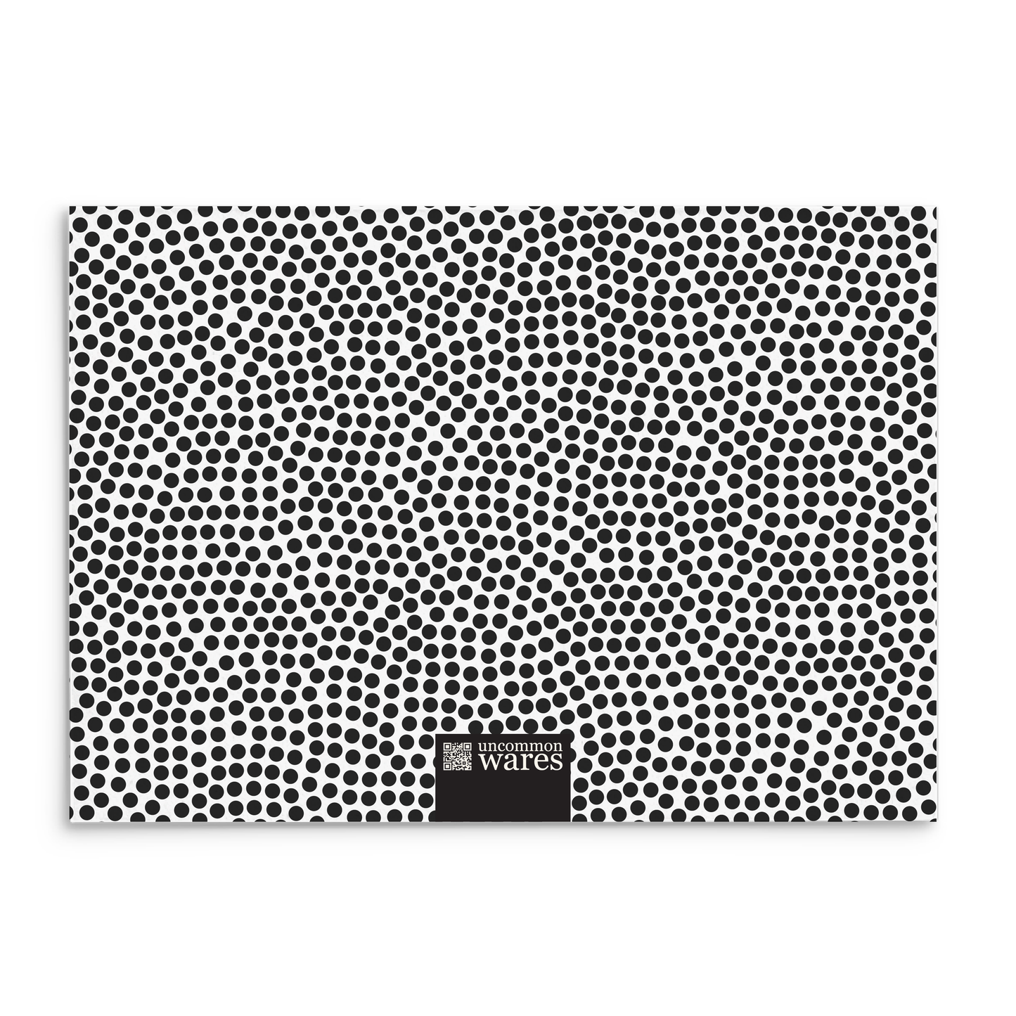 Mod Panel Note Cards A2 - "Everly" - Black and White