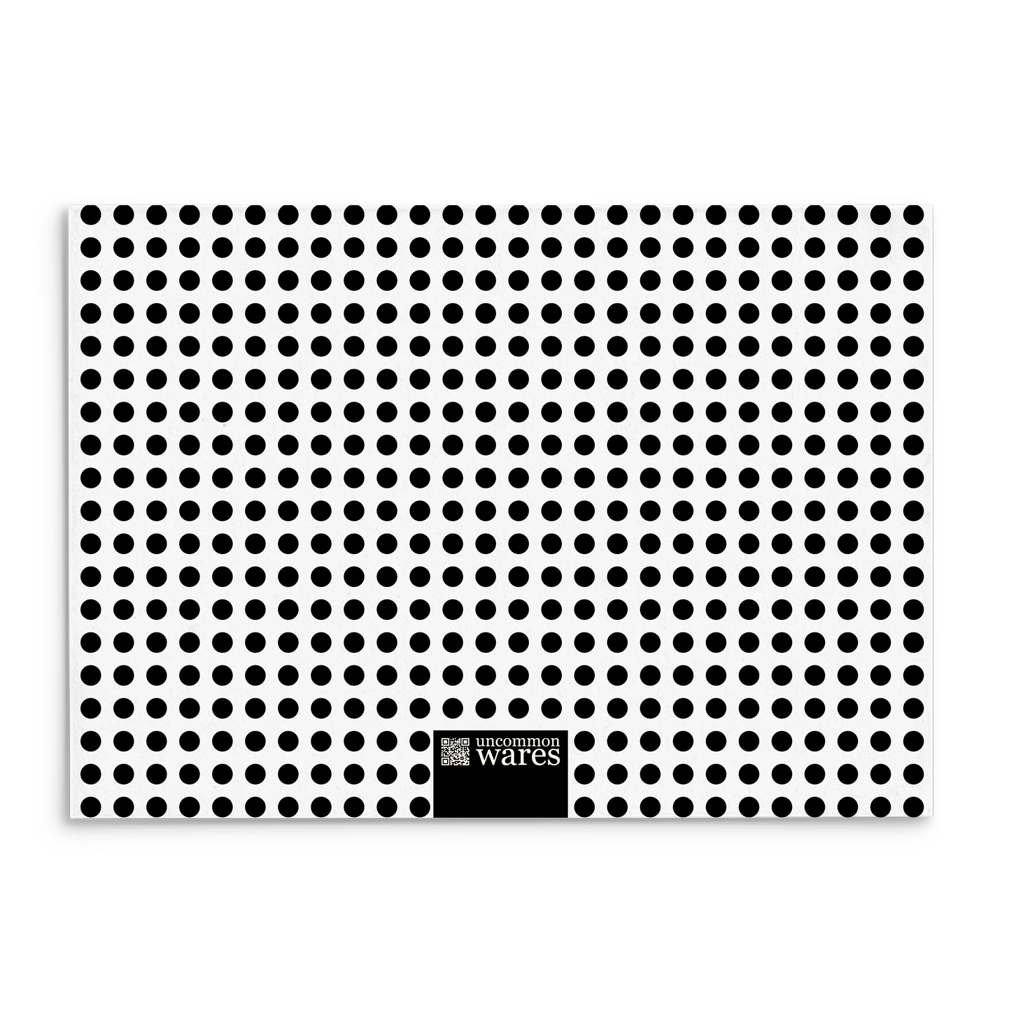 Mod Panel Note Cards A2 - "Olivia" - Black and White