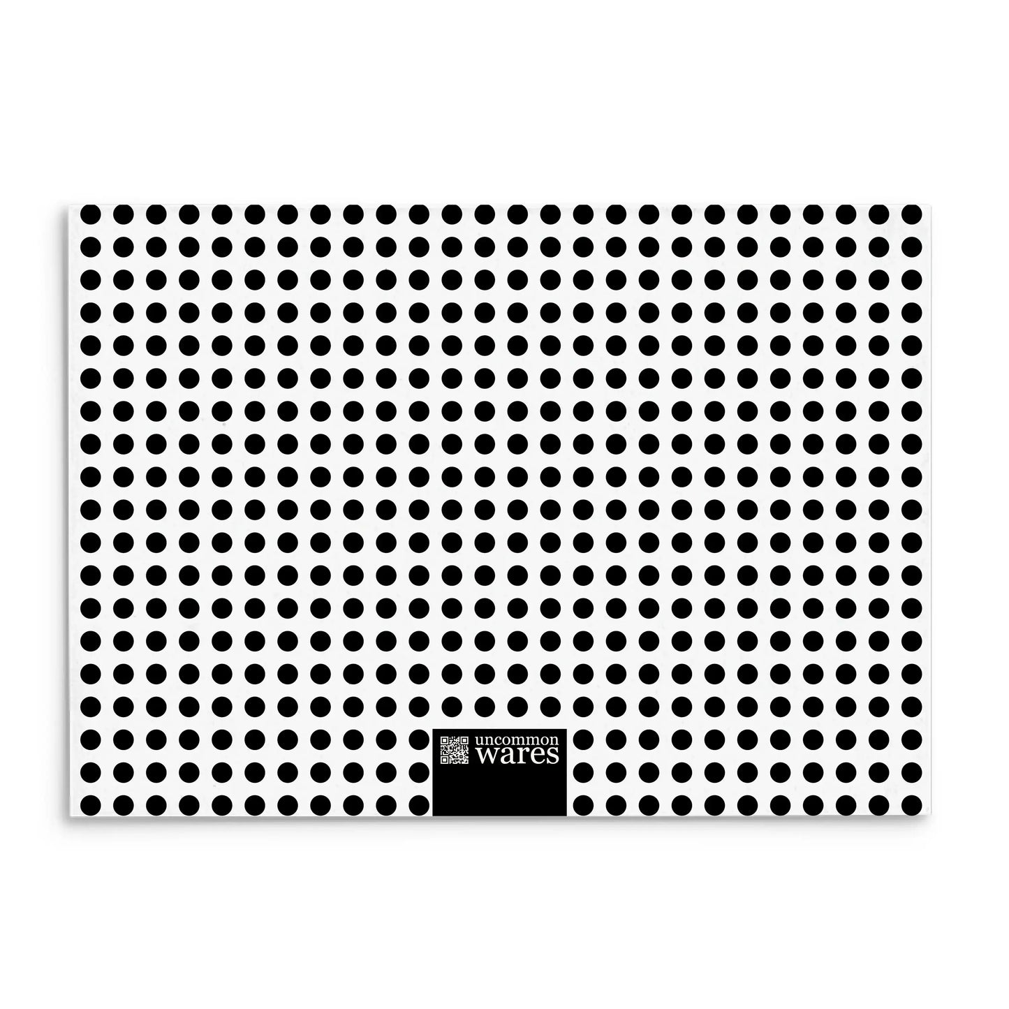 Mod Panel Note Cards A2 - "Olivia" - Black and White