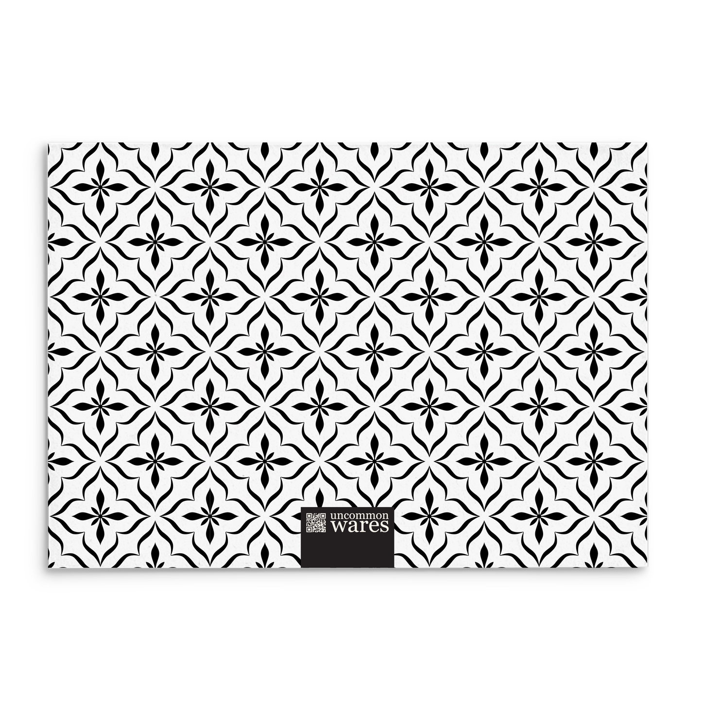 Mod Panel Note Cards A2 - "Parker" - Black and White