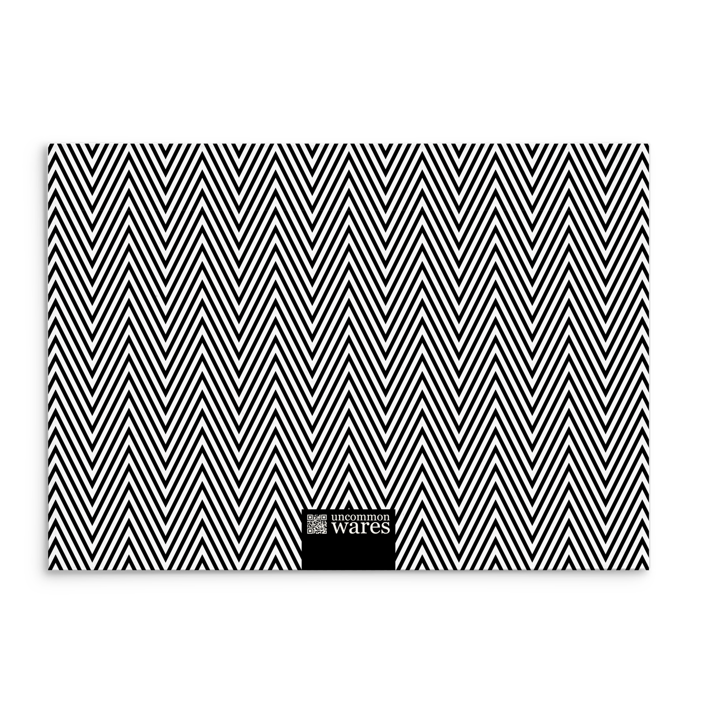 Mod Panel Note Cards A2 - "Rhodes" - Black and White
