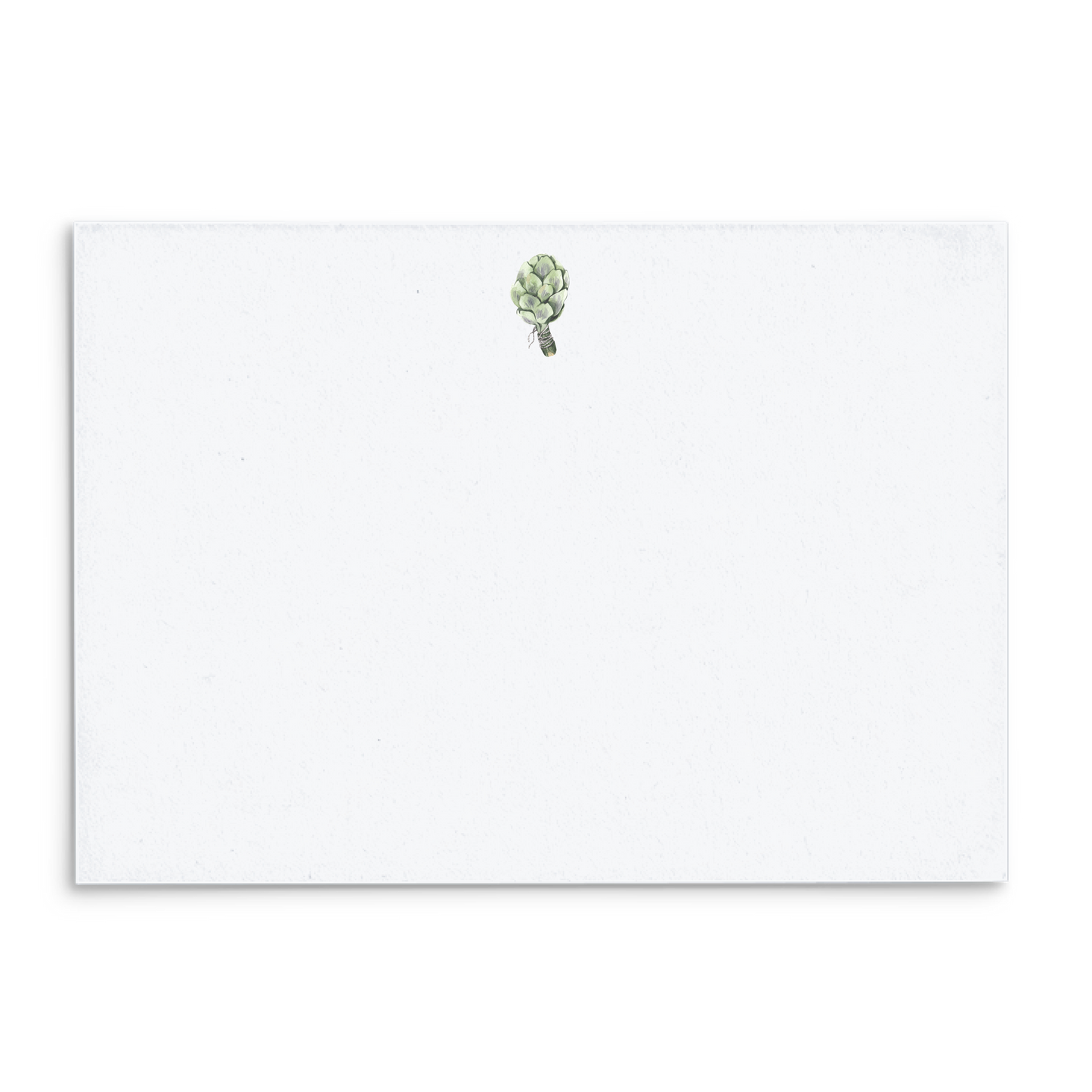 Artichoke Watercolor Panel Note Cards A2