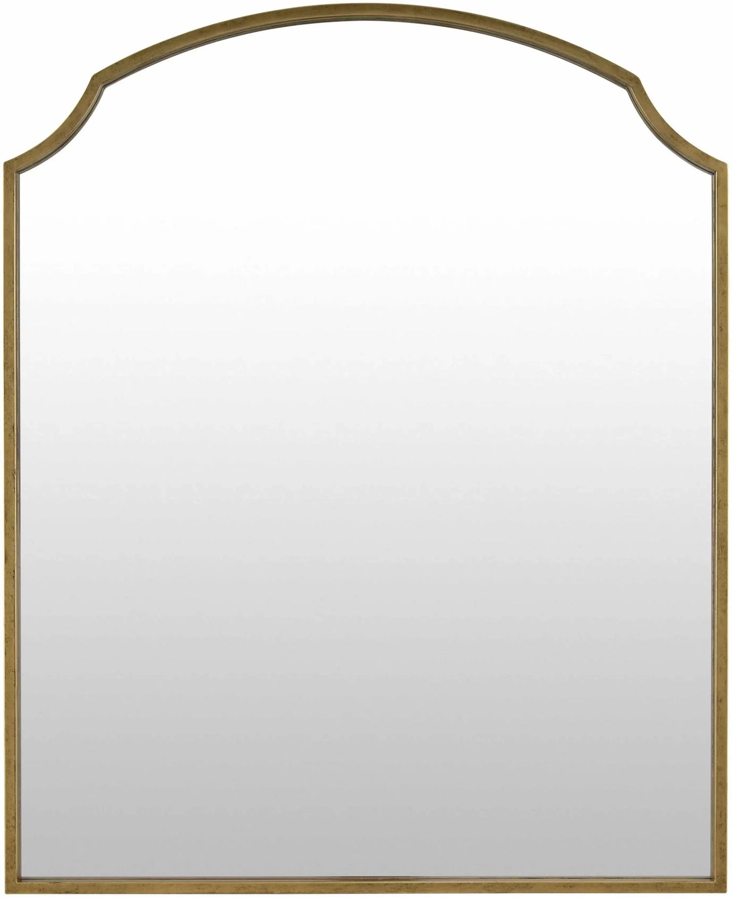 Catai Gold Mirror with Iron Base