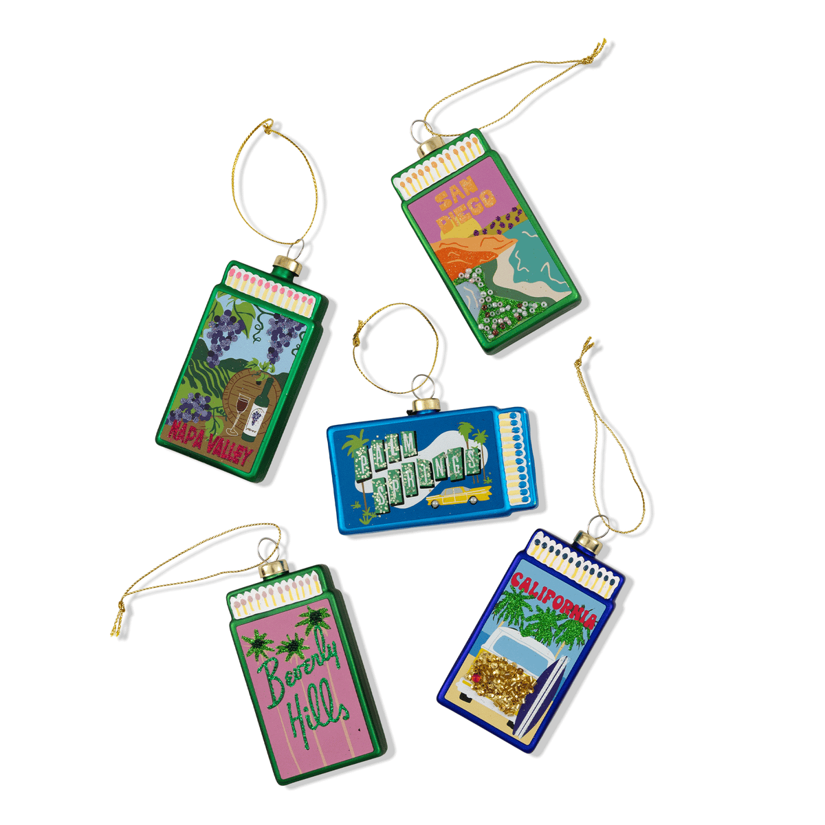 Matchbook Ornament - Florence