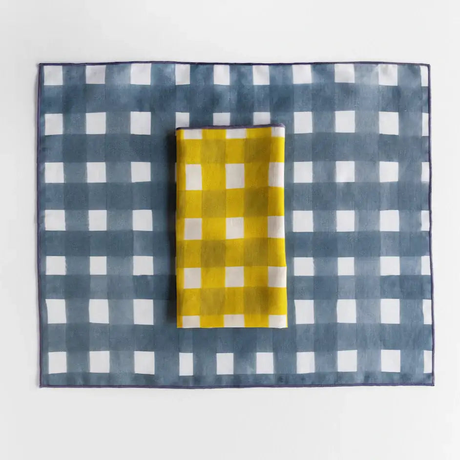 The Grey Cross Hatch x Yellow Cross Hatch Set