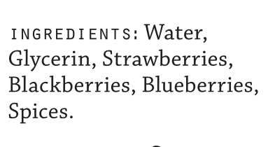 Summer Berries Bitters