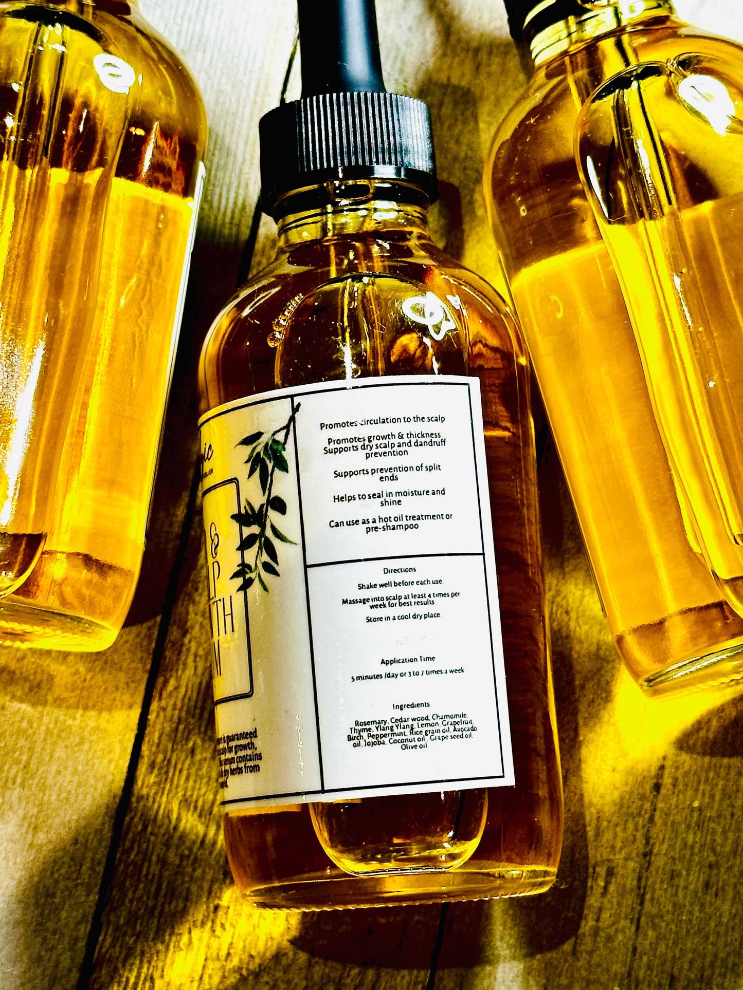 Unlock Your Hair's Full Potential with our Nourishing Hair and Scalp Growth Serum!