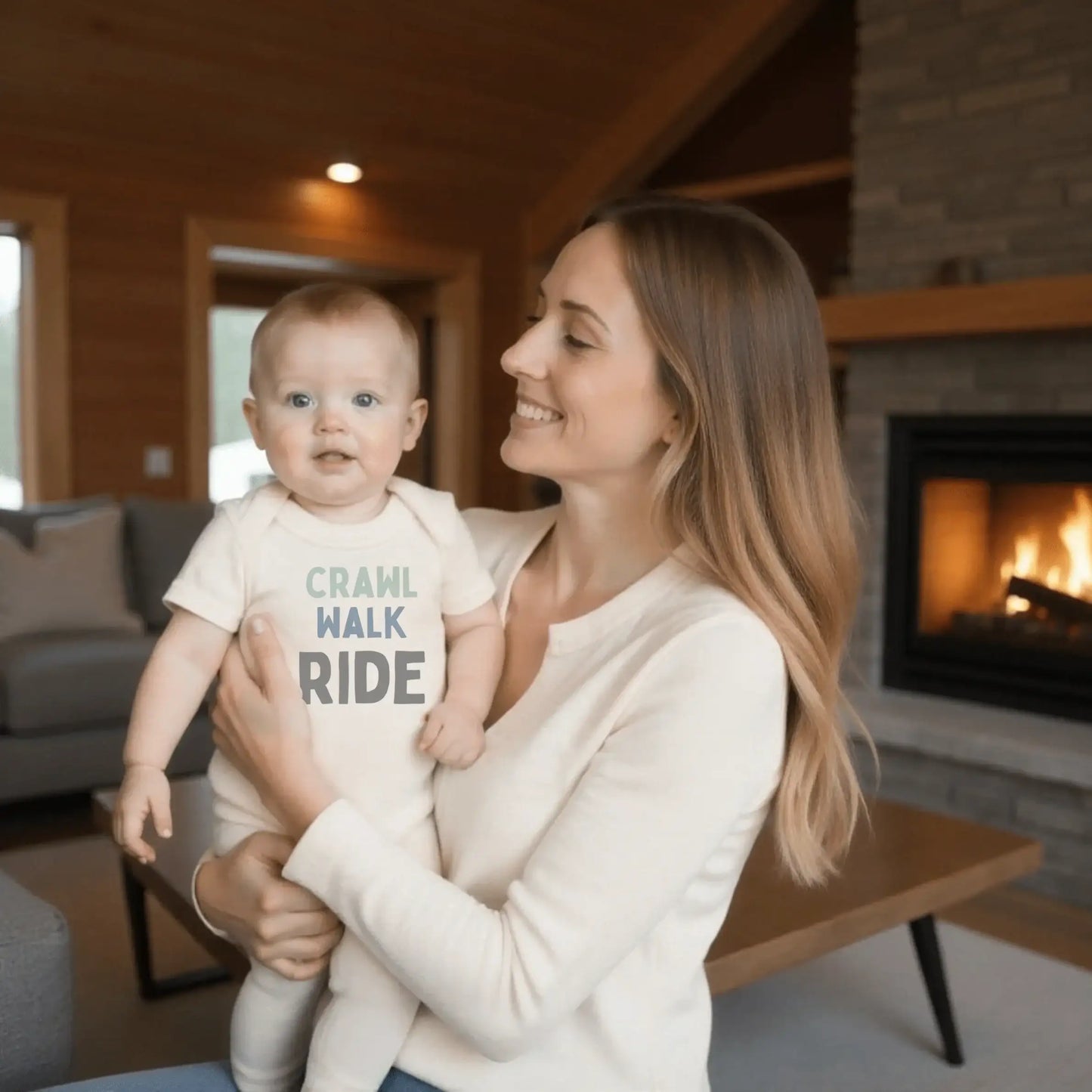 graphic bodysuit |crawl walk ride