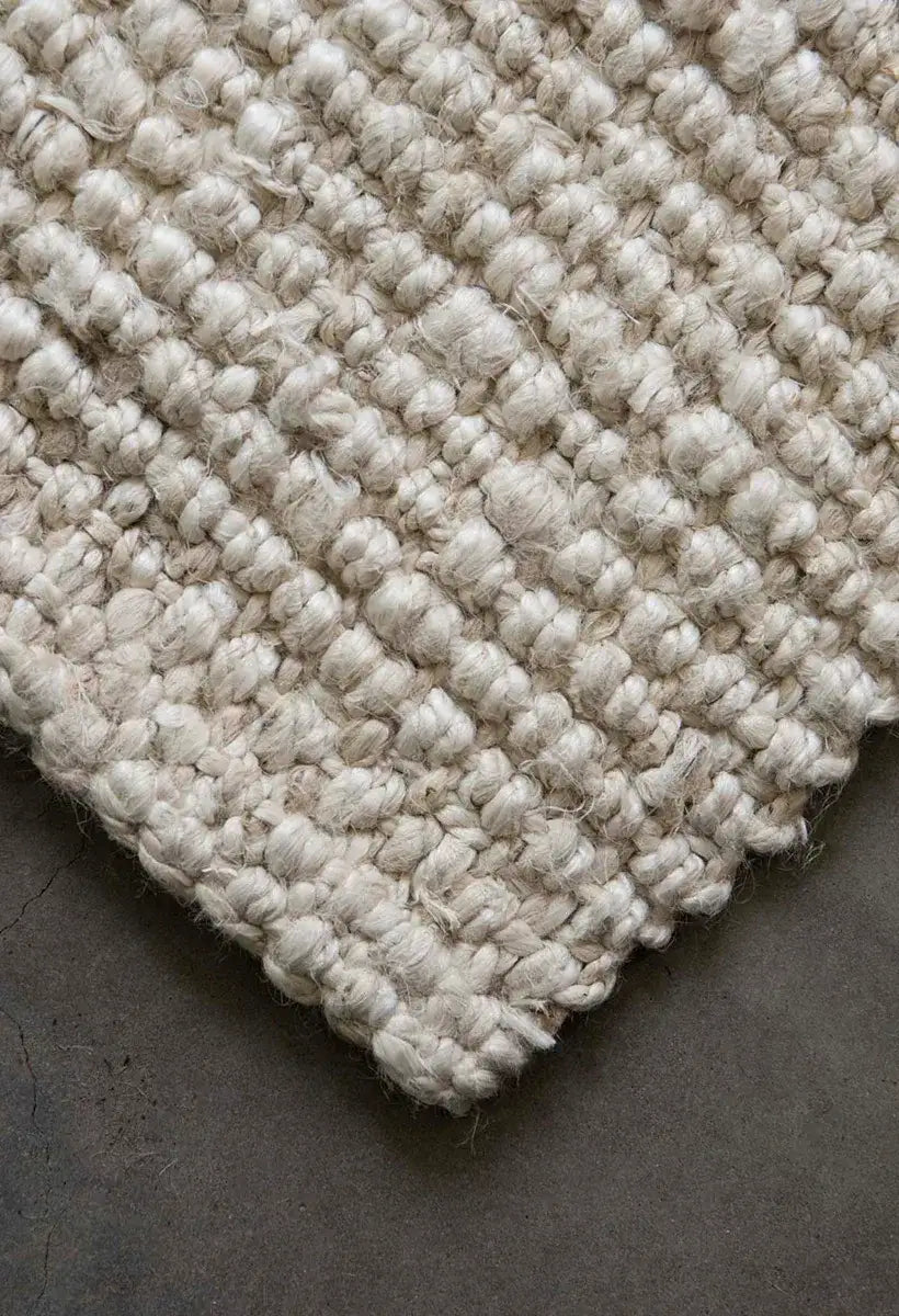 Vincent White Wash Jute Rug