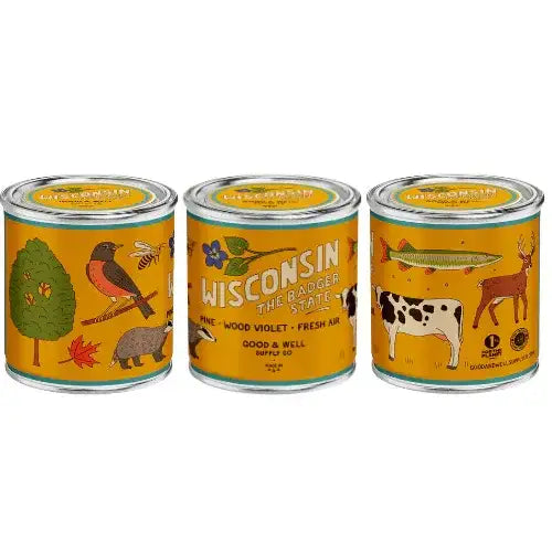 Wisconsin State Candle